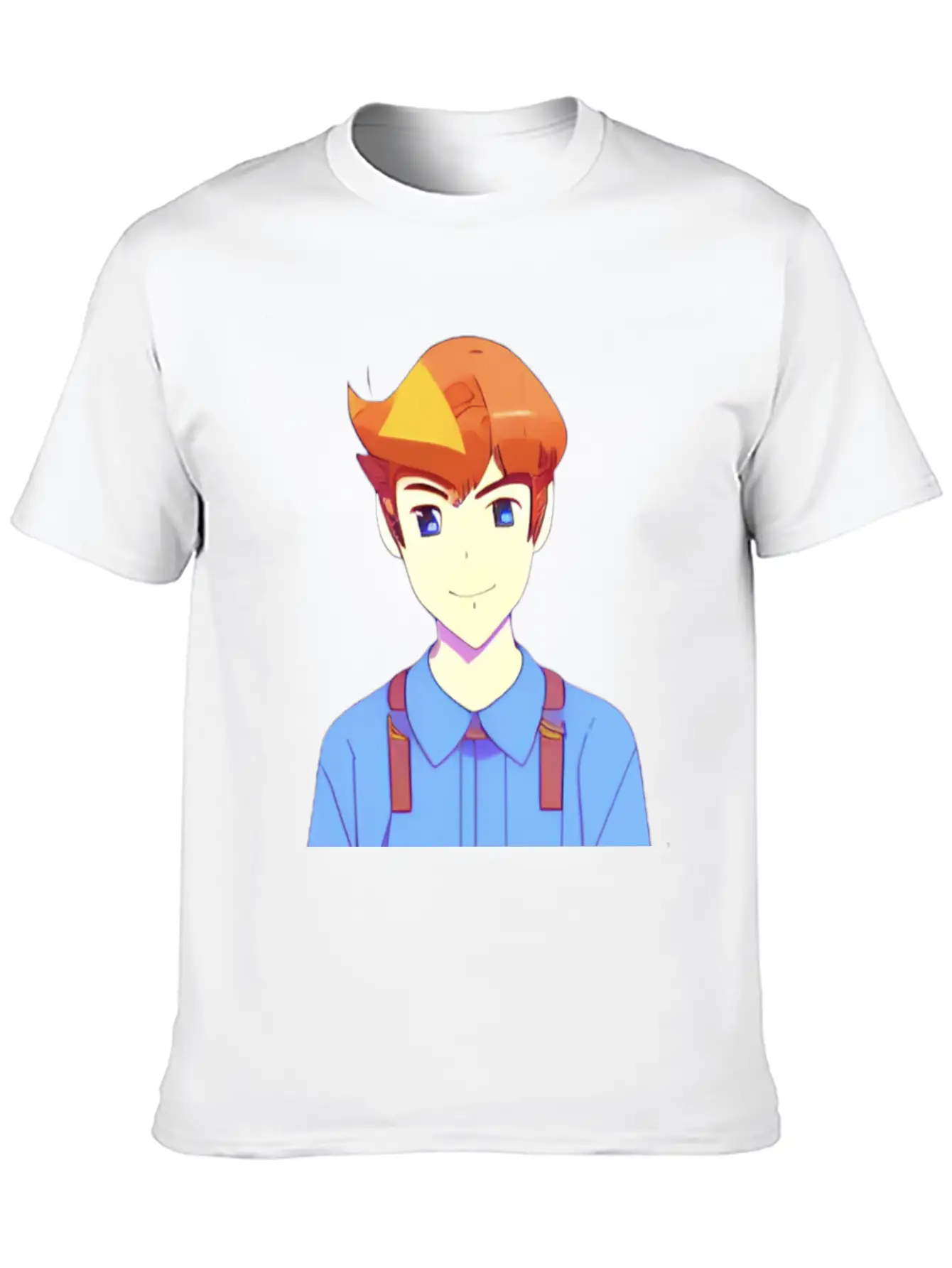 Cute Anime Characters . Unisex Casual T-Shirt – Clean Design For Daily Comfort