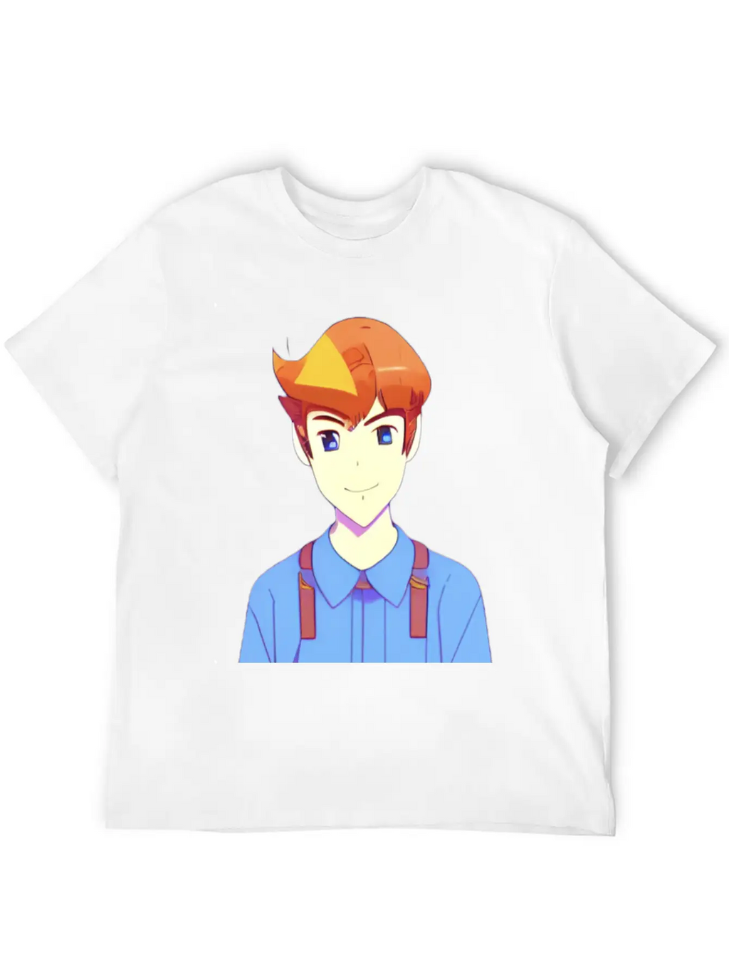 Cute Anime Characters . Unisex Casual T-Shirt – Clean Design For Daily Comfort