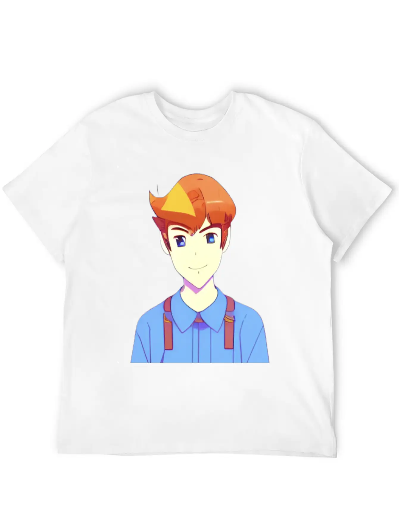 Cute Anime Characters . Unisex Casual T-Shirt – Clean Design For Daily Comfort