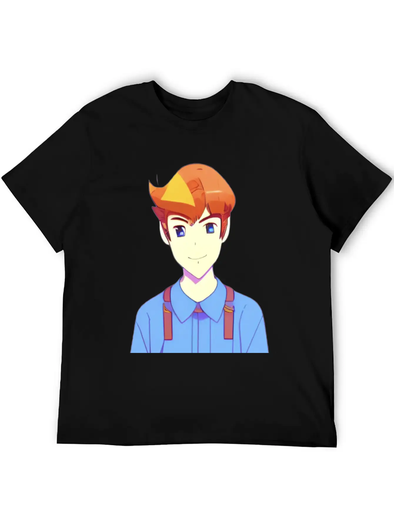 Cute Anime Characters . Unisex Casual T-Shirt – Clean Design For Daily Comfort