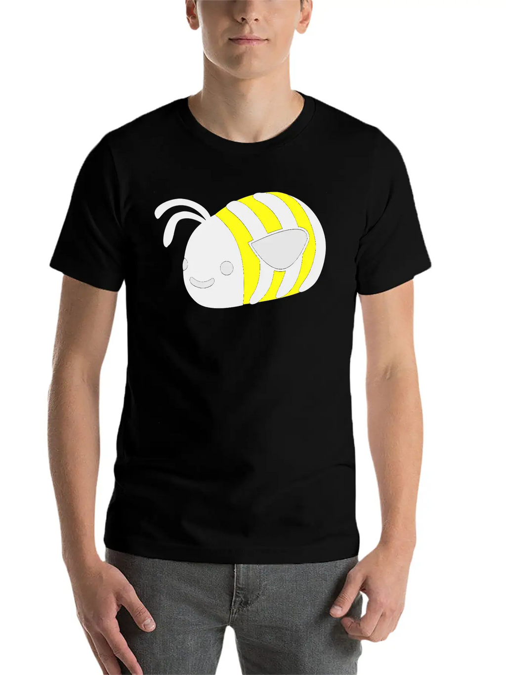 Cute Bumble Bee Stylish Everyday T-Shirt – Unisex Basic Cotton Tee
