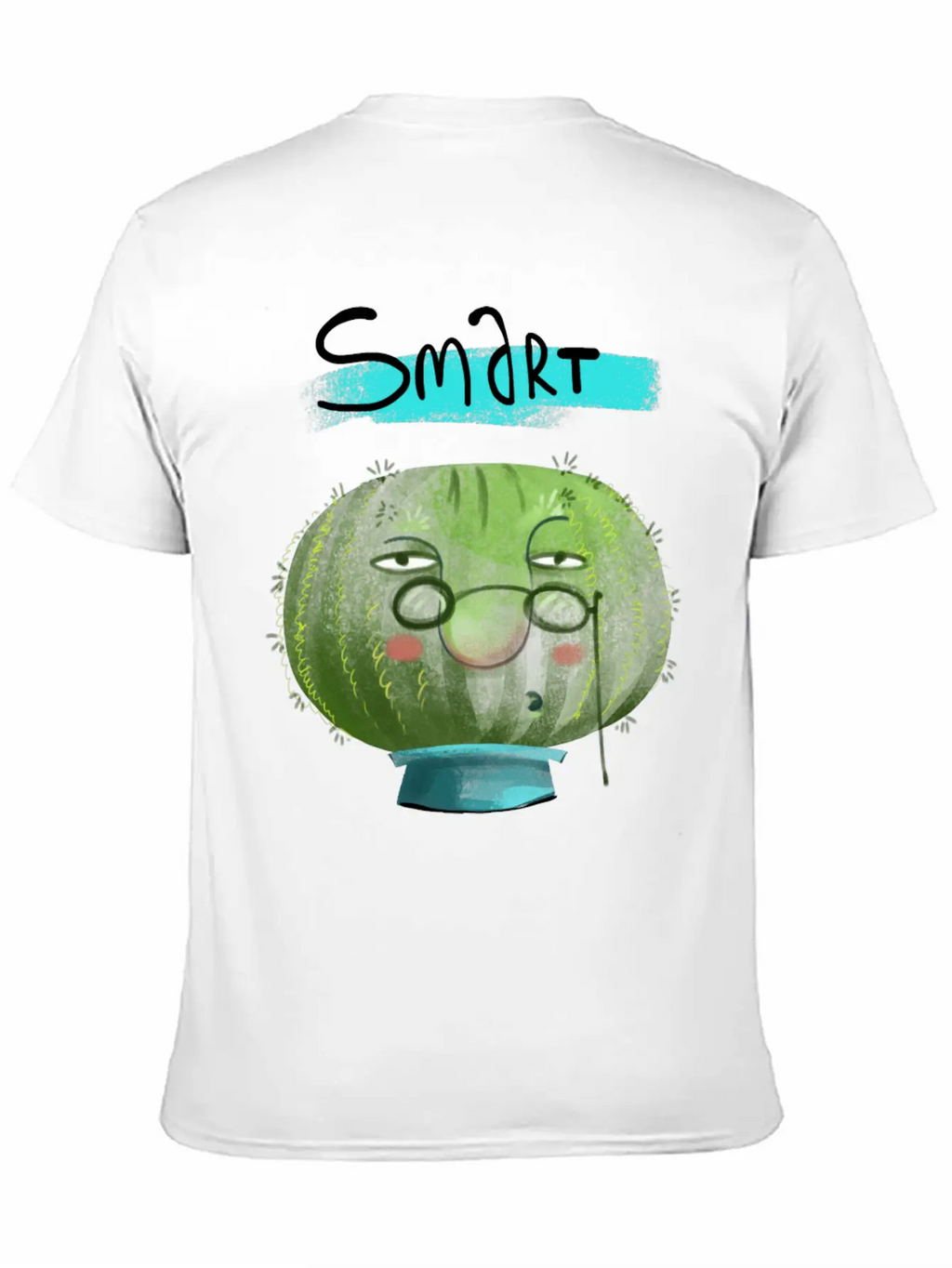 Cute Cactus Smart Unisex Casual T-Shirt – Clean Design For Daily Comfort