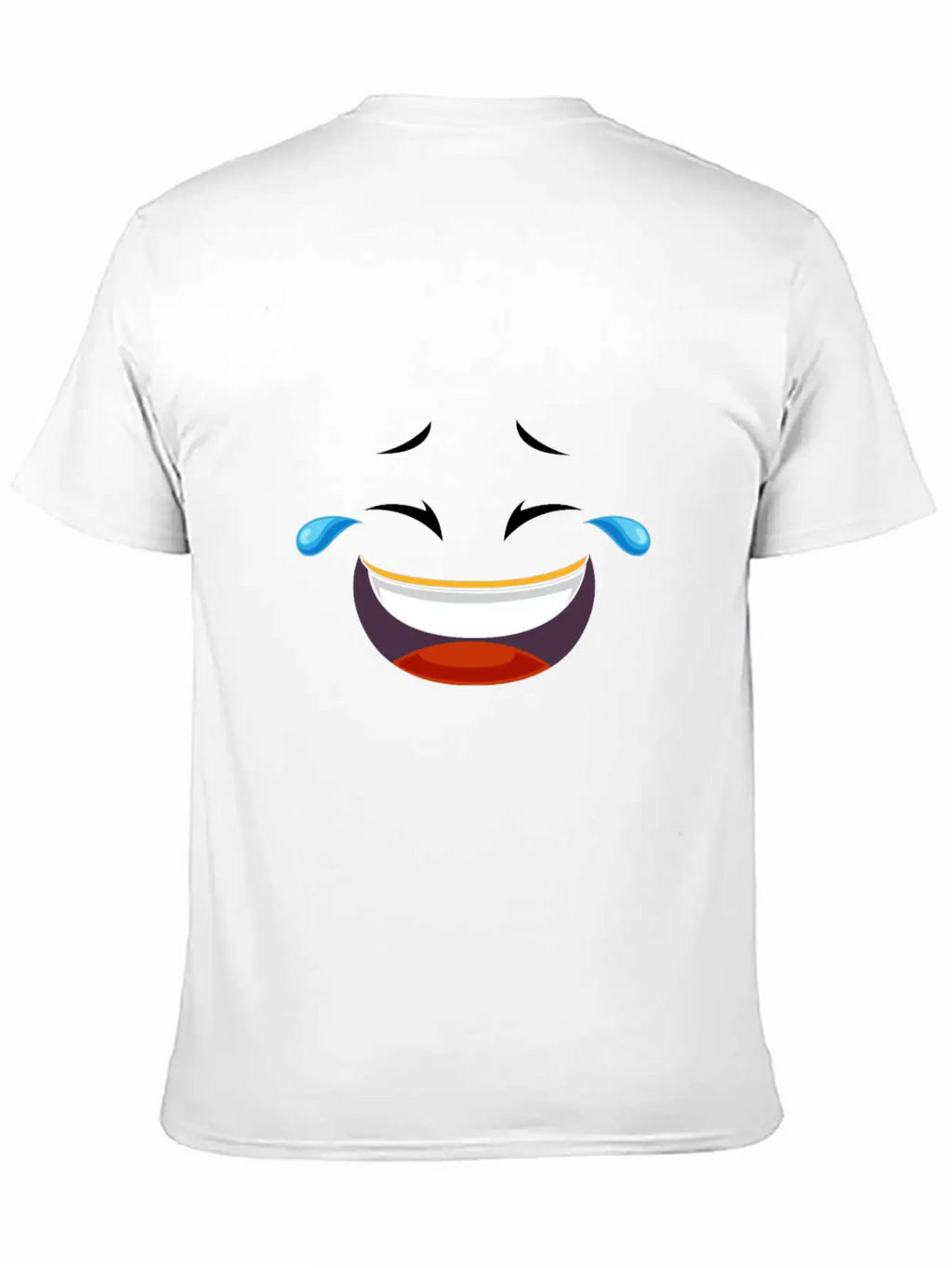 Cute Cry Face Yellow Halloween Costume Tshirt Stylish Everyday T-Shirt – Unisex Basic Cotton Tee