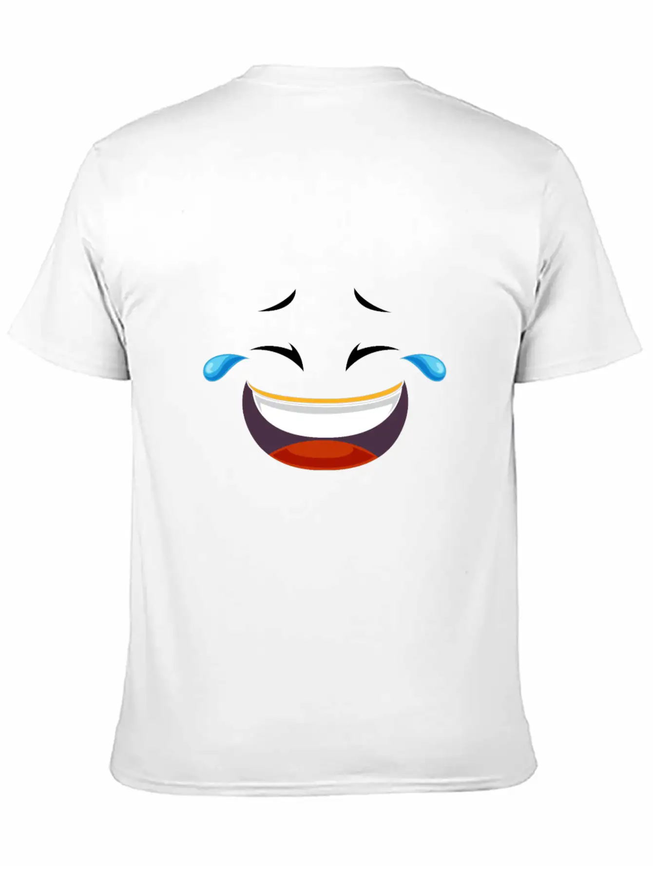 Cute Cry Face Yellow Halloween Costume Tshirt Stylish Everyday T-Shirt – Unisex Basic Cotton Tee