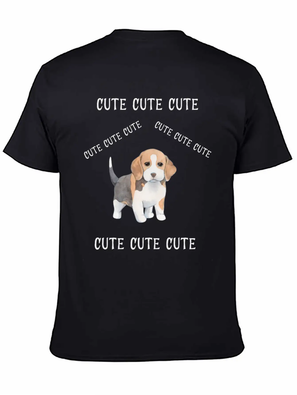 Cute Cute Cute11 Casual Graphic T-Shirt – Simple And Comfortable Daily Wear