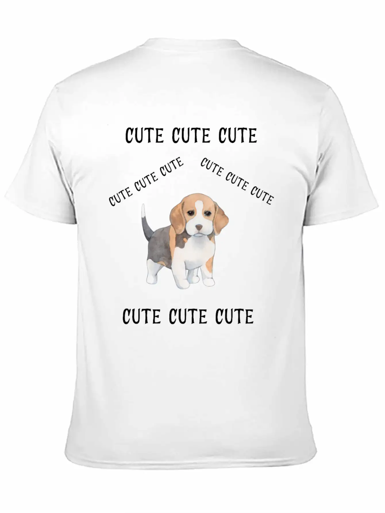 Cute Cute Cute11 Casual Graphic T-Shirt – Simple And Comfortable Daily Wear