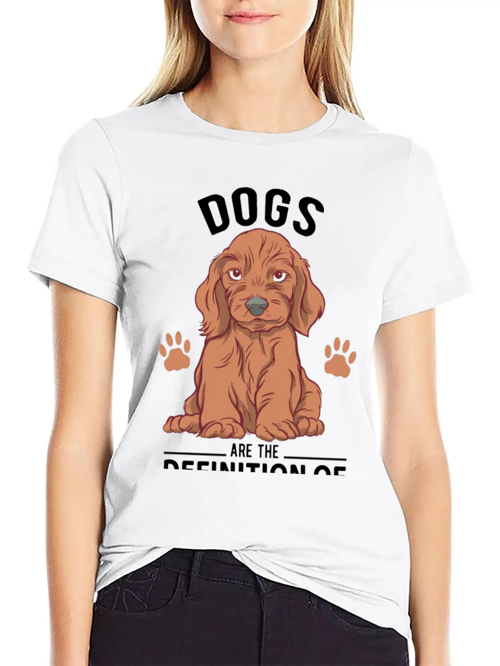 Cute Dog Stylish Everyday T-Shirt – Unisex Basic Cotton Tee