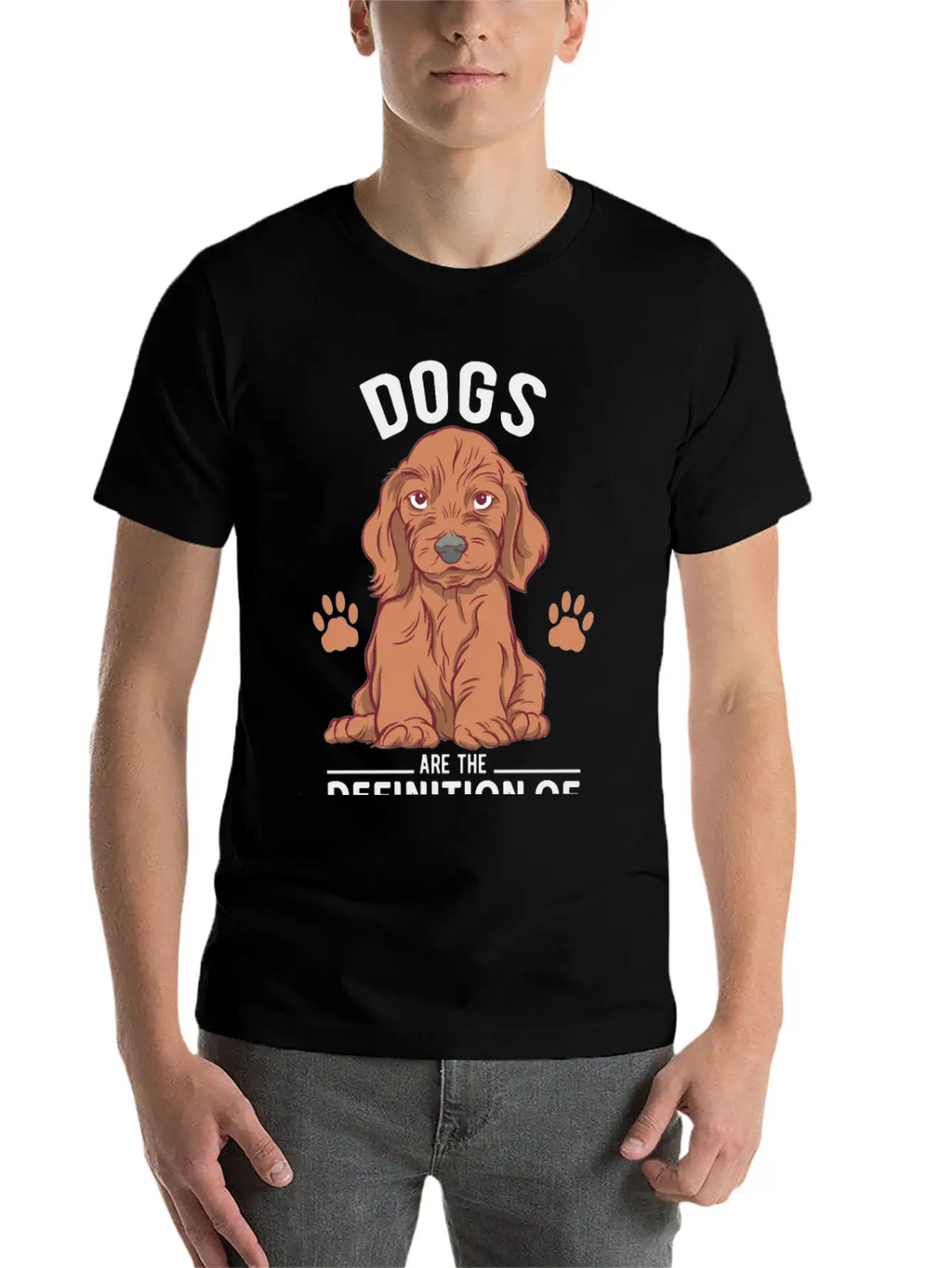 Cute Dog Stylish Everyday T-Shirt – Unisex Basic Cotton Tee
