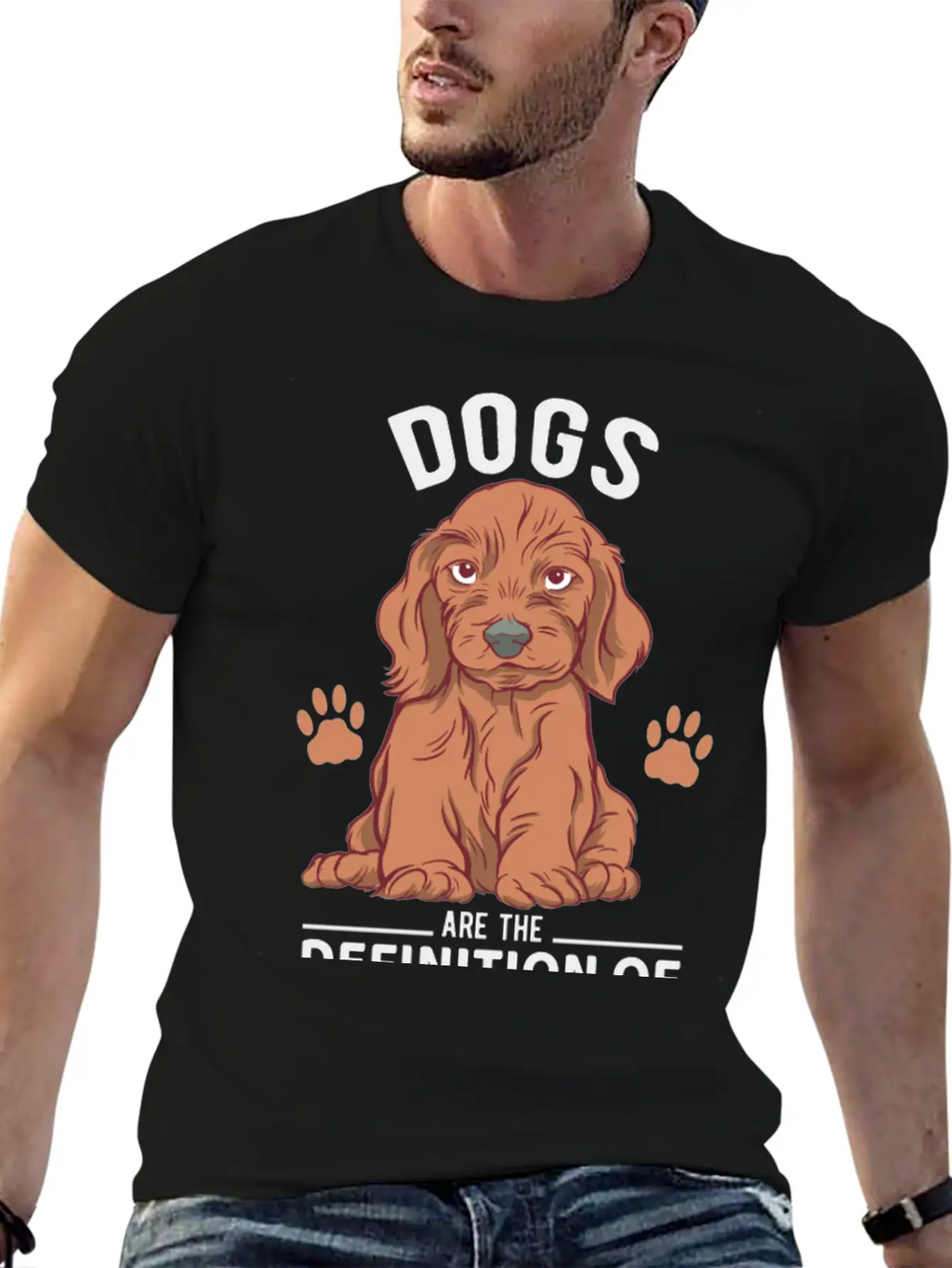 Cute Dog Stylish Everyday T-Shirt – Unisex Basic Cotton Tee