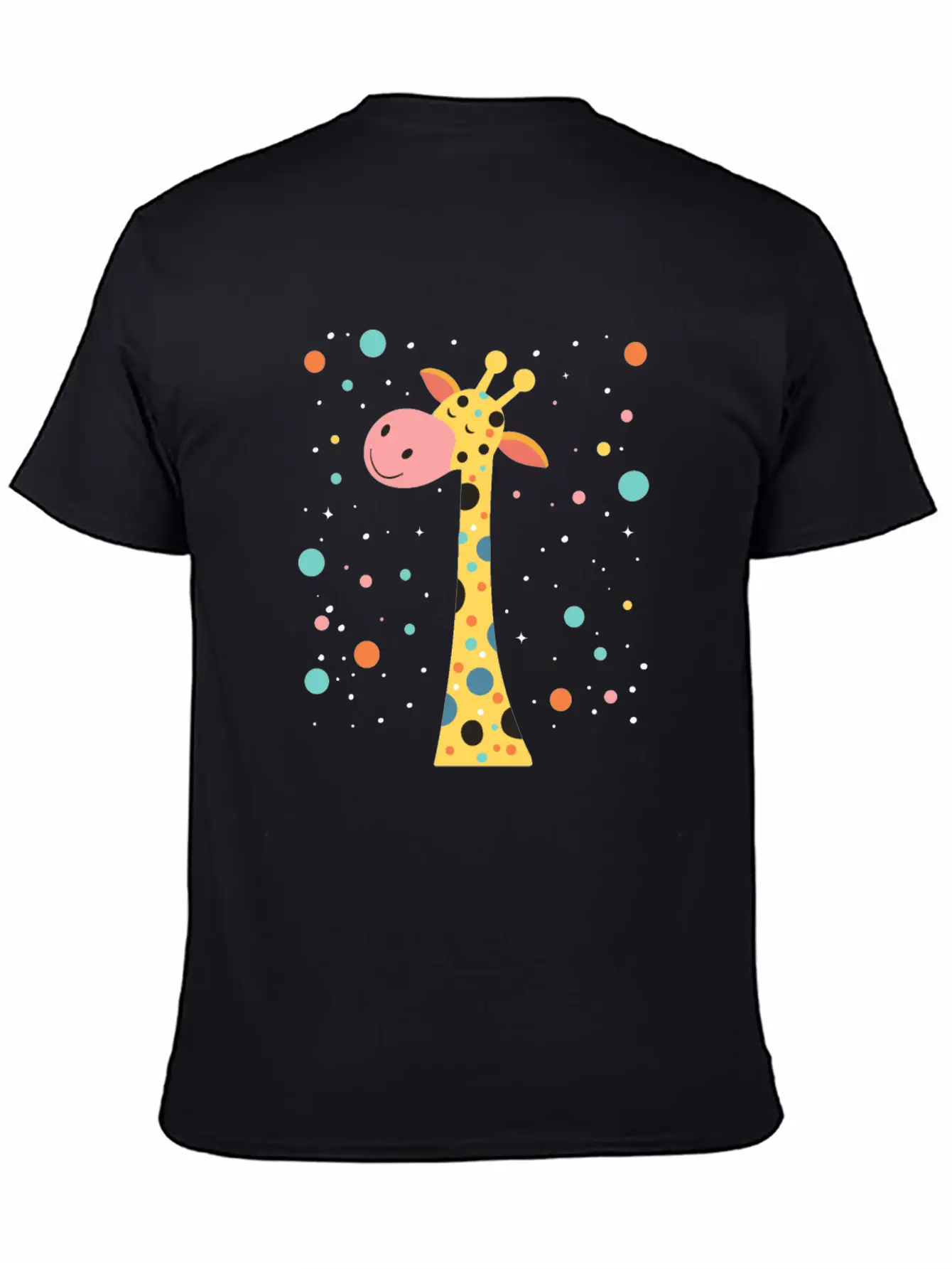 Cute Giraffe For Kids For A Kid Essential Cotton Tee For Daily Outfits – Unisex Style