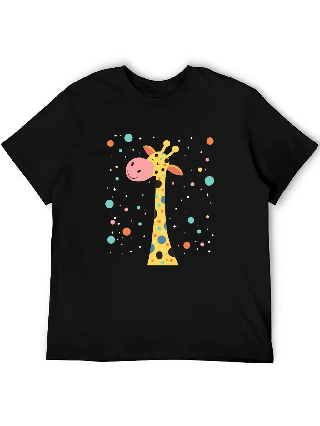 Cute Giraffe For Kids For A Kid Essential Cotton Tee For Daily Outfits – Unisex Style