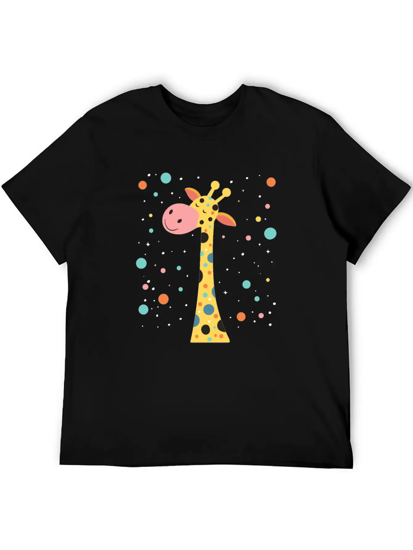 Cute Giraffe For Kids For A Kid Essential Cotton Tee For Daily Outfits – Unisex Style