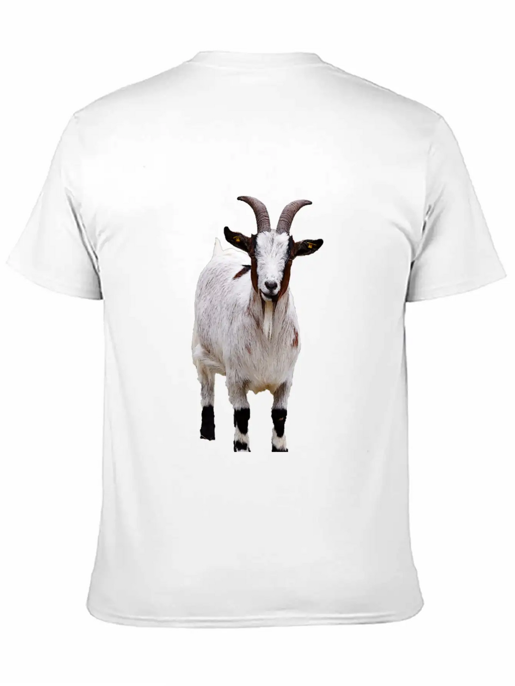 Cute Goat Essential Cotton Tee For Daily Outfits – Unisex Style