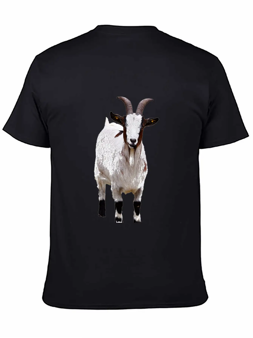 Cute Goat Essential Cotton Tee For Daily Outfits – Unisex Style