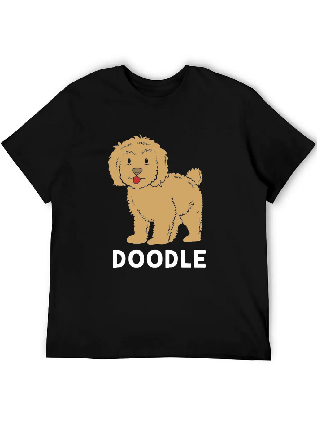 Cute Goldendoodle Golden Doodle Women Casual Graphic T-Shirt – Simple And Comfortable Daily Wear