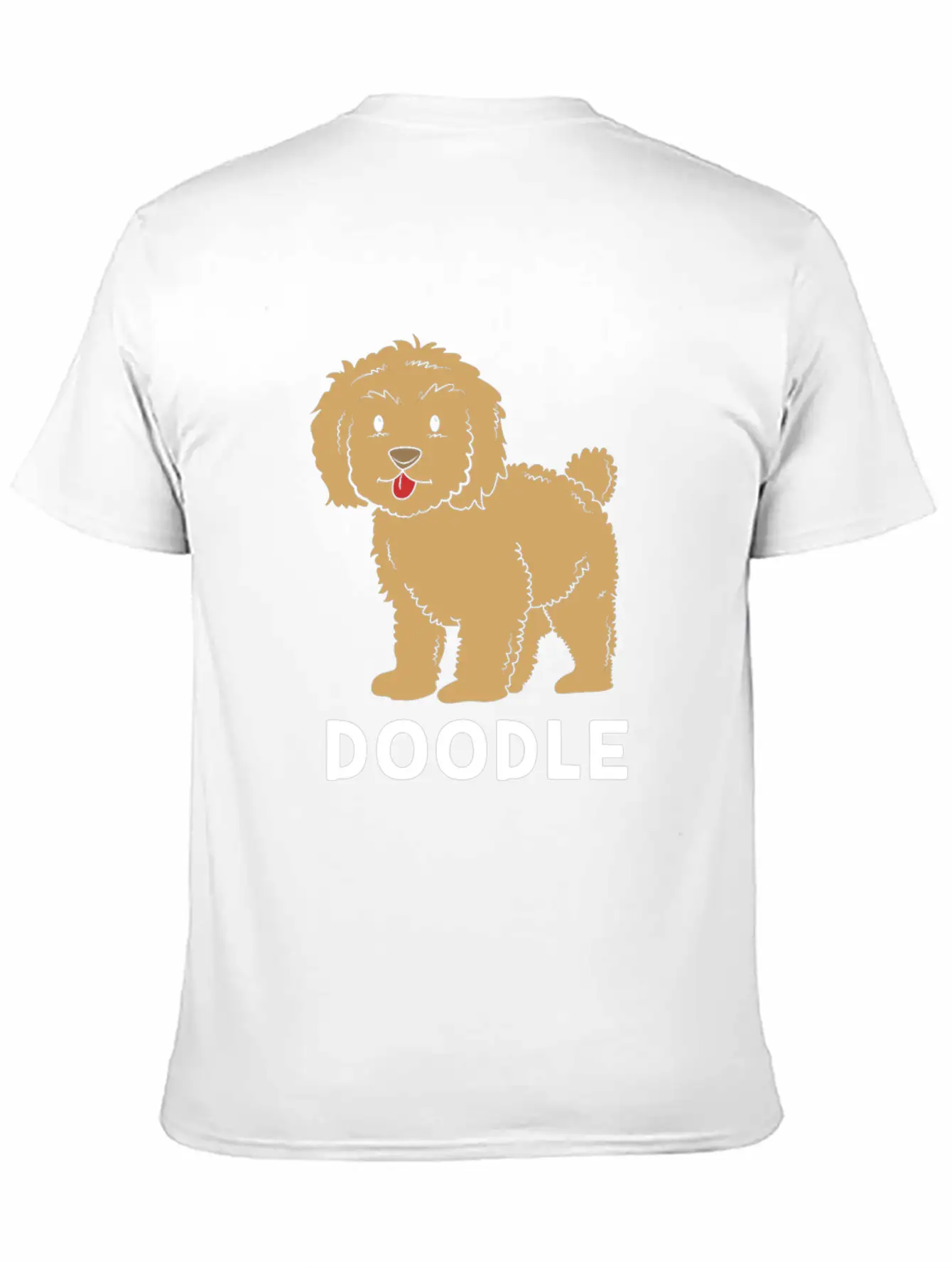 Cute Goldendoodle Golden Doodle Women Casual Graphic T-Shirt – Simple And Comfortable Daily Wear