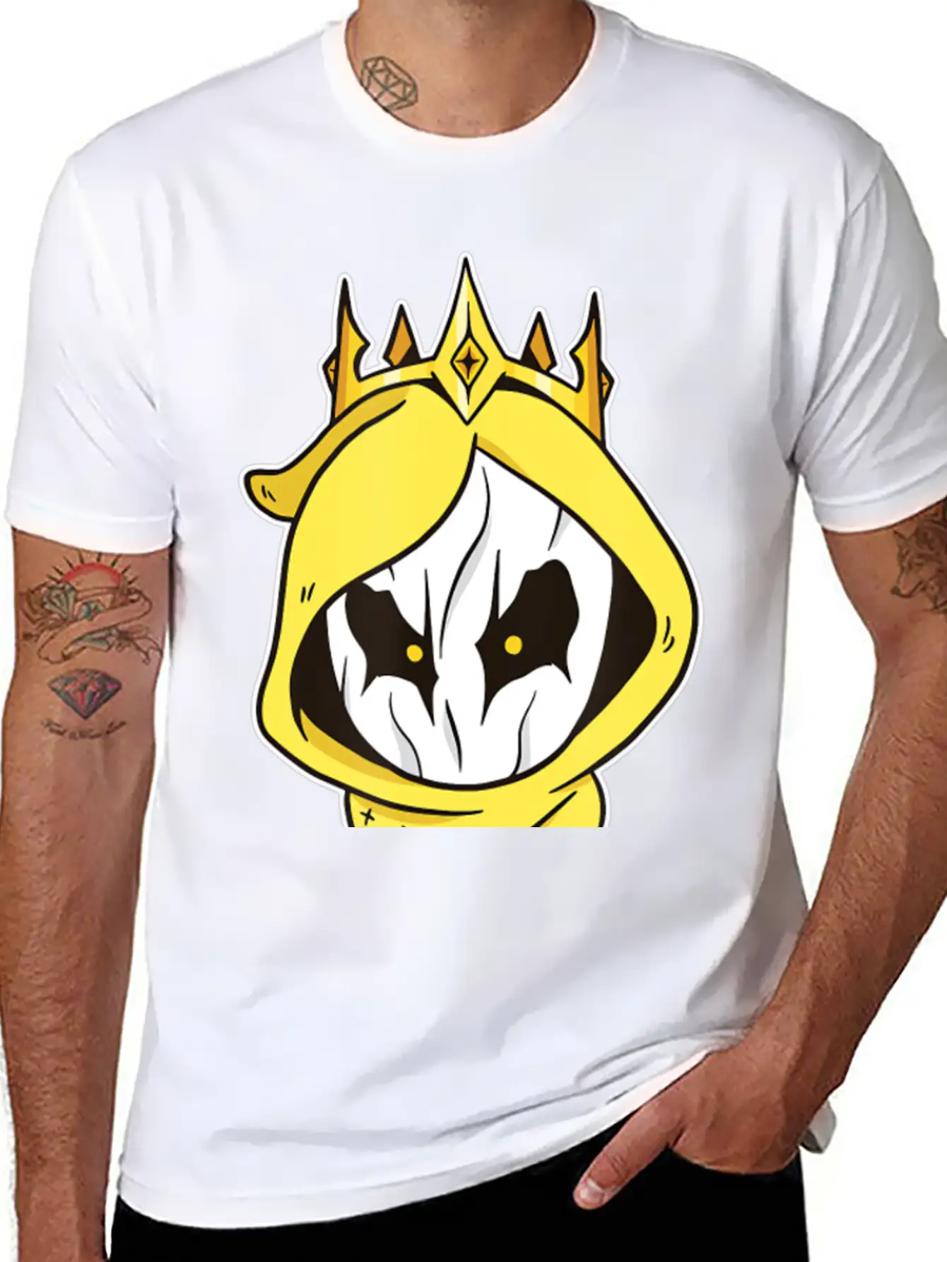 Cute Hastur Monster King Pastel Goth Casual Graphic T-Shirt – Simple And Comfortable Daily Wear