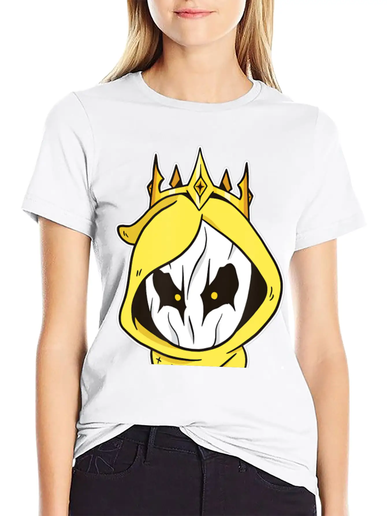 Cute Hastur Monster King Pastel Goth Casual Graphic T-Shirt – Simple And Comfortable Daily Wear