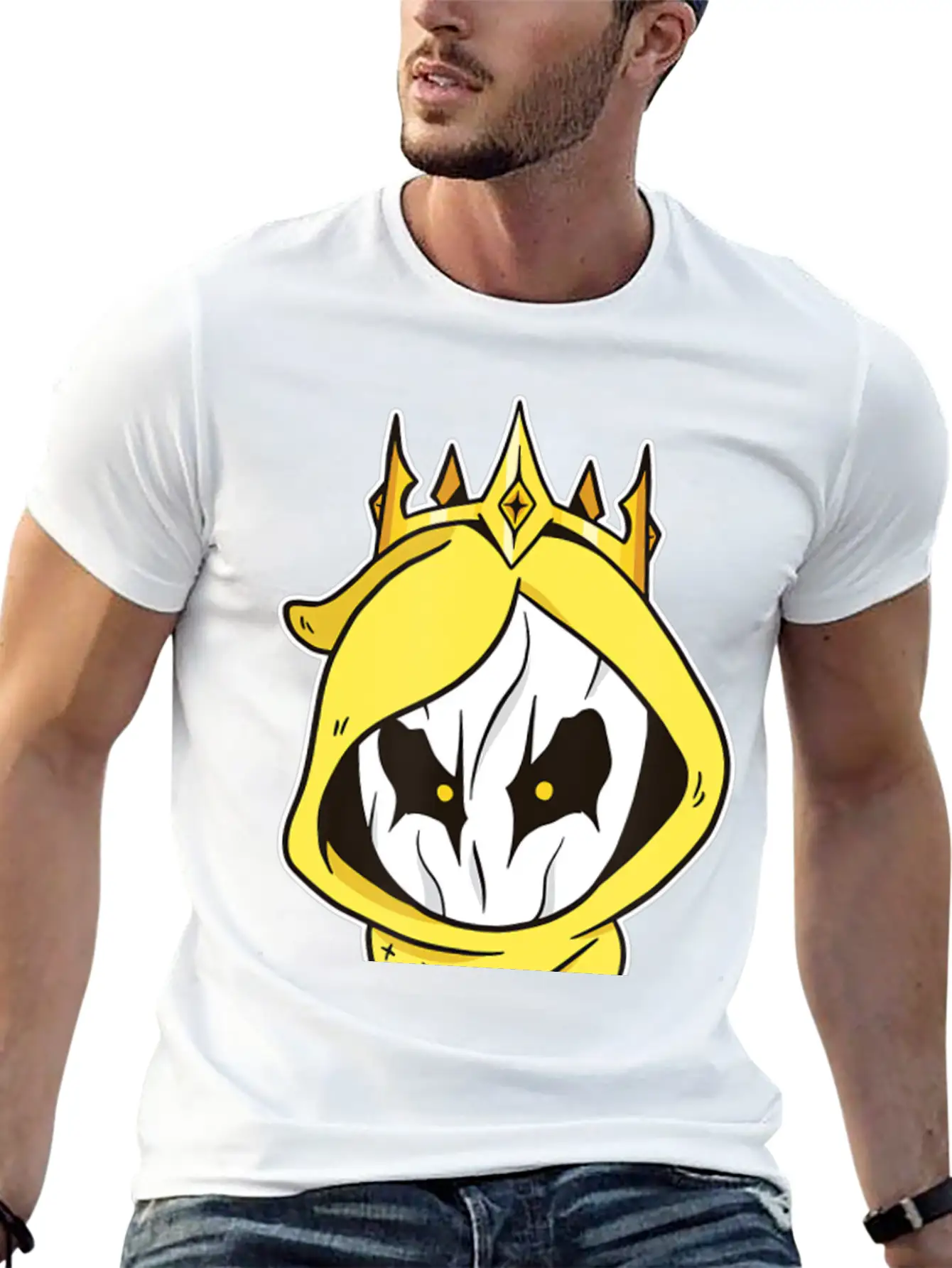 Cute Hastur Monster King Pastel Goth Casual Graphic T-Shirt – Simple And Comfortable Daily Wear