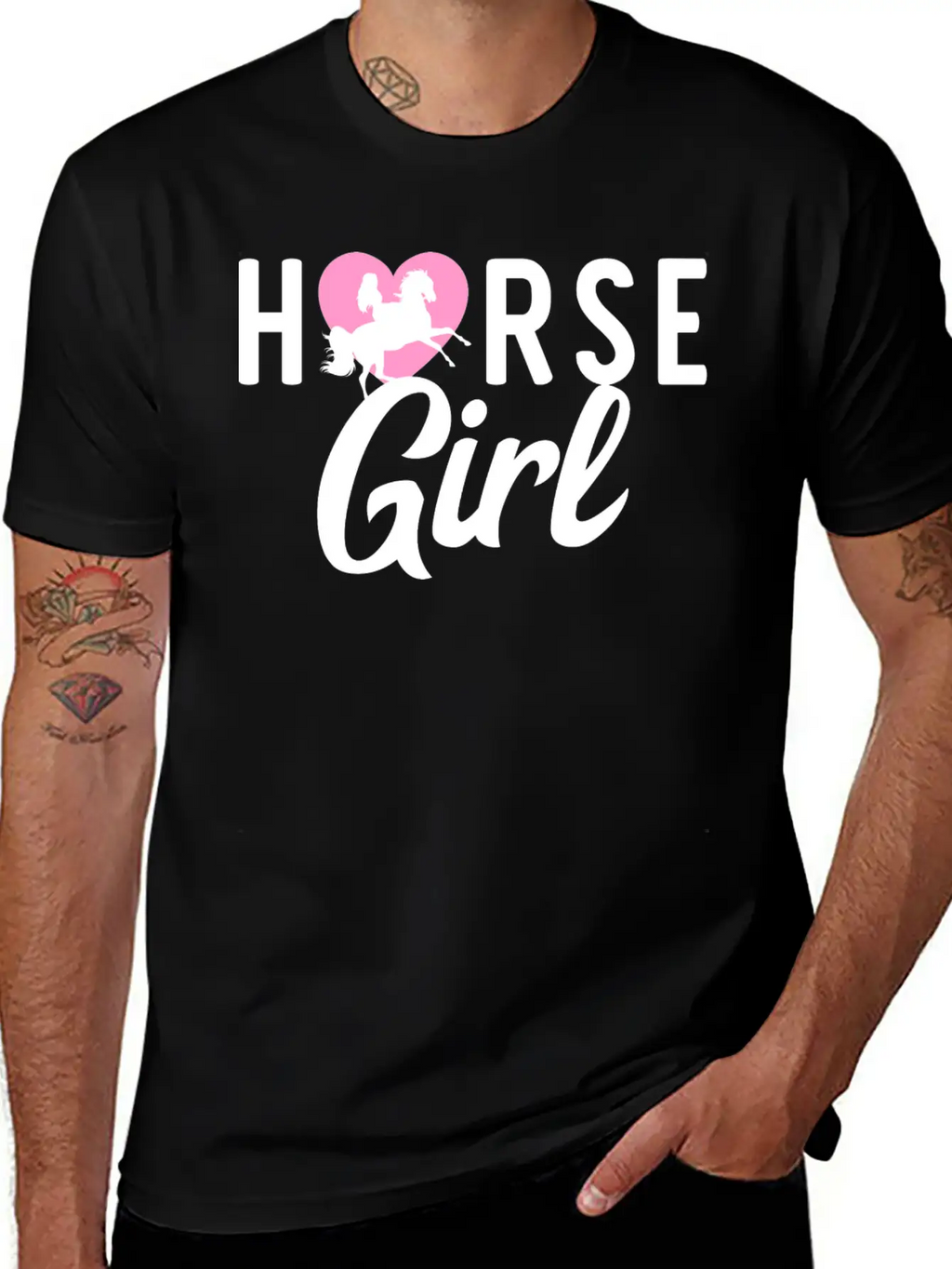 Cute Item For Female Horse Lover Horse Girl Stylish Everyday T-Shirt – Unisex Basic Cotton Tee