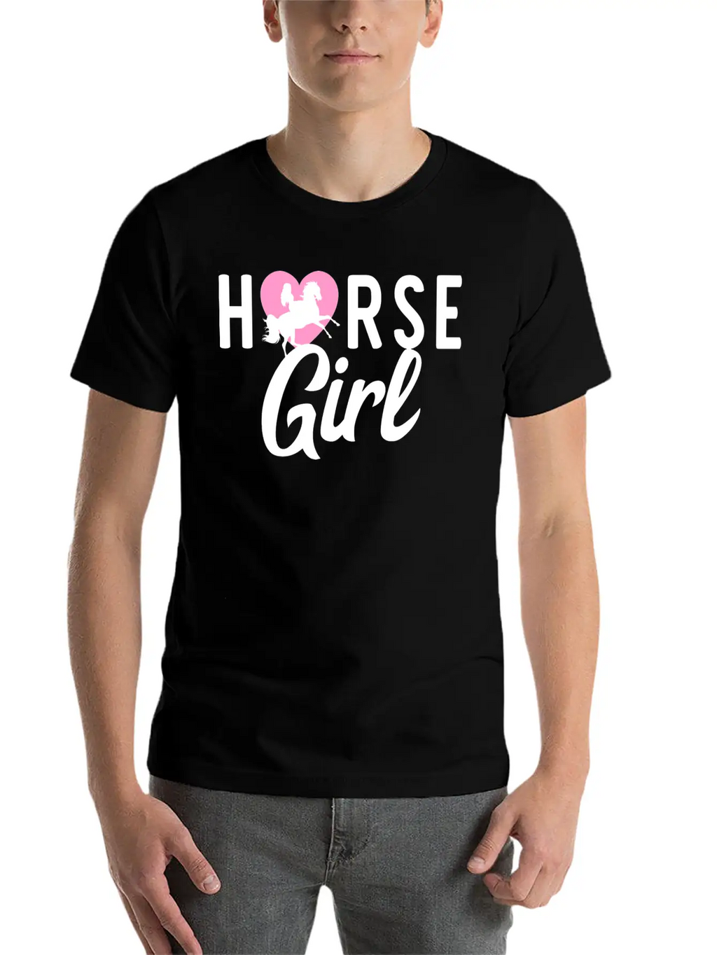 Cute Item For Female Horse Lover Horse Girl Stylish Everyday T-Shirt – Unisex Basic Cotton Tee
