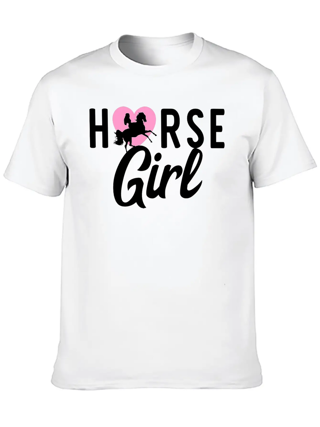 Cute Item For Female Horse Lover Horse Girl Stylish Everyday T-Shirt – Unisex Basic Cotton Tee