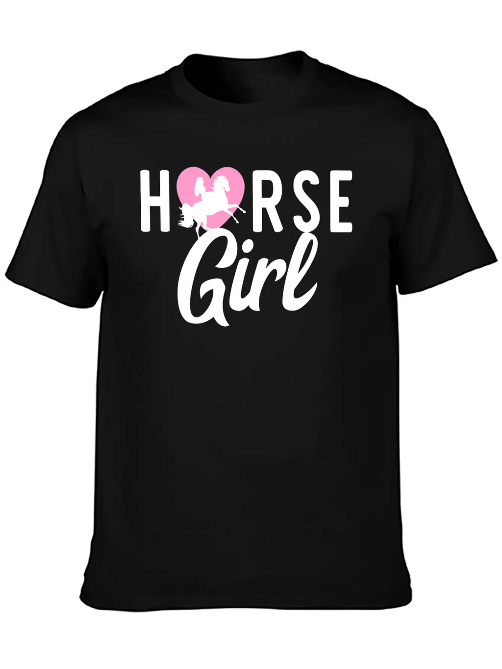 Cute Item For Female Horse Lover Horse Girl Stylish Everyday T-Shirt – Unisex Basic Cotton Tee