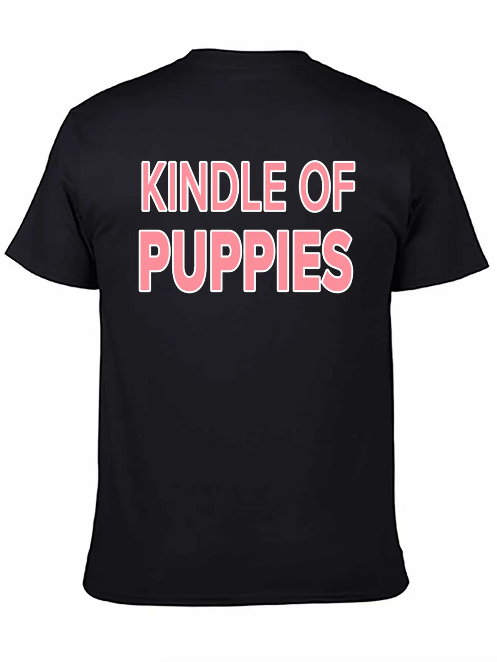 Cute Kindle Of Puppies.Puppy Lovers Gift. Casual Graphic T-Shirt – Simple And Comfortable Daily Wear