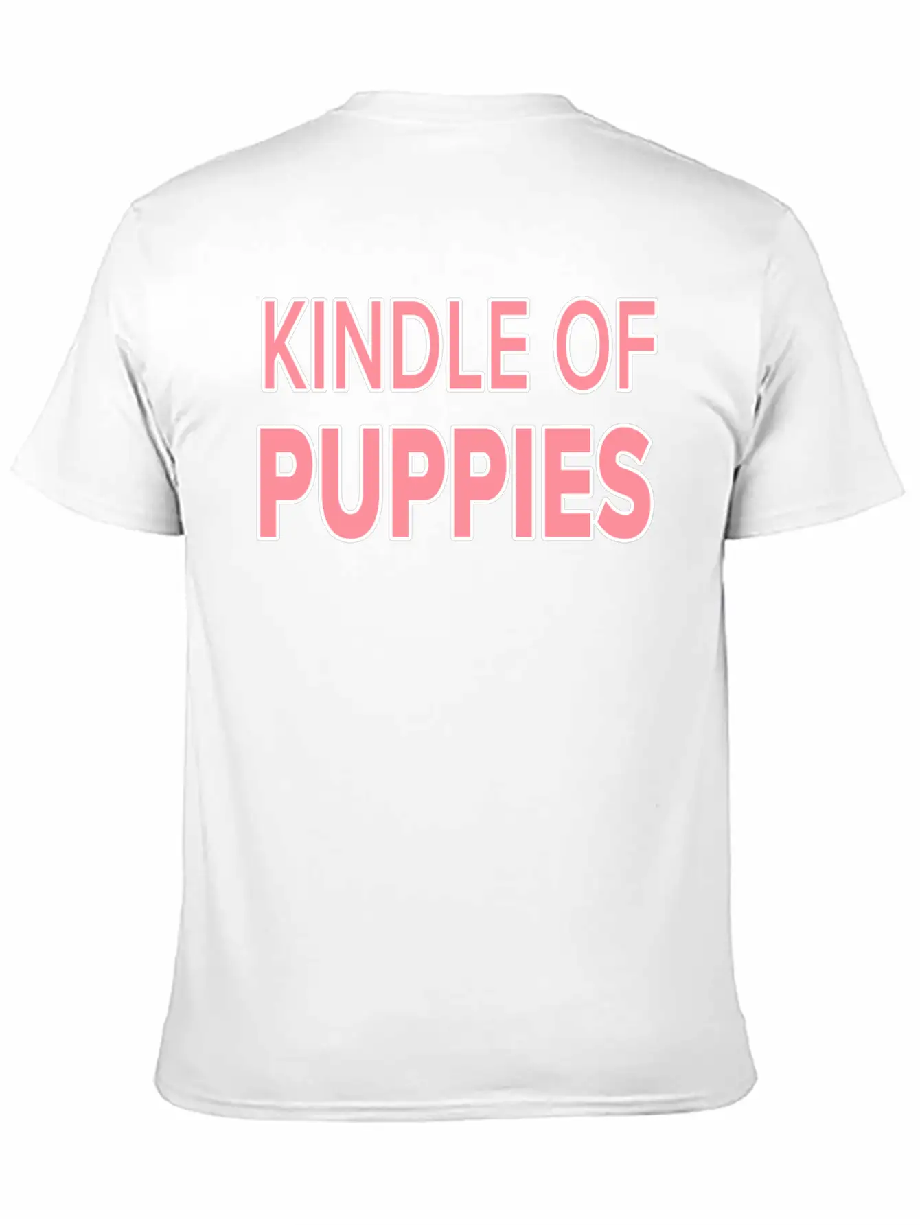 Cute Kindle Of Puppies.Puppy Lovers Gift. Casual Graphic T-Shirt – Simple And Comfortable Daily Wear