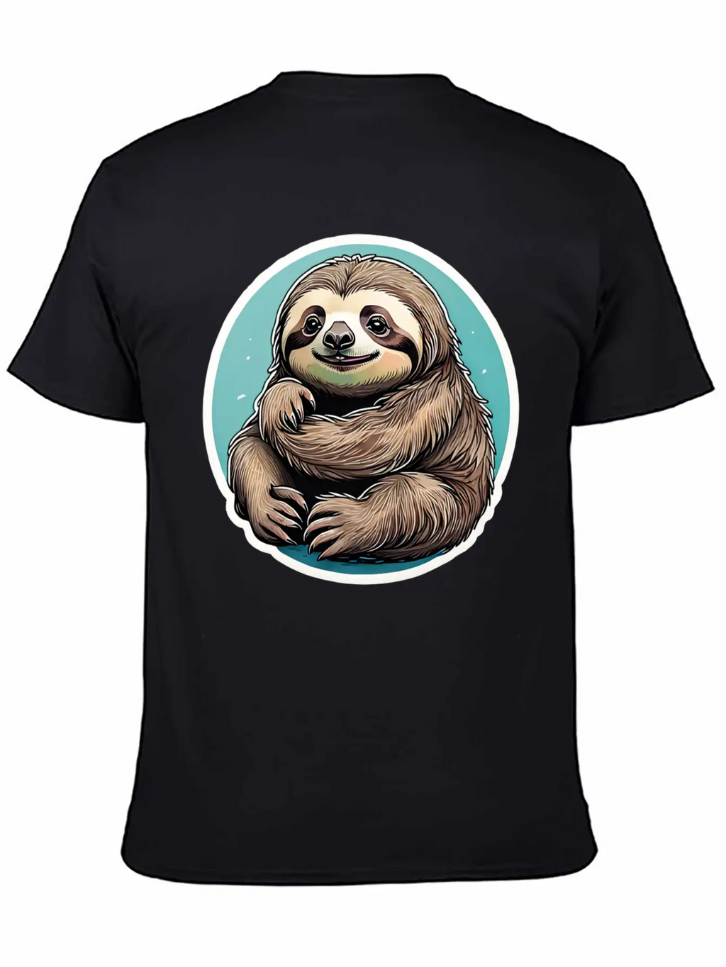 Cute Lazy Sloths Essential Cotton Tee For Daily Outfits – Unisex Style