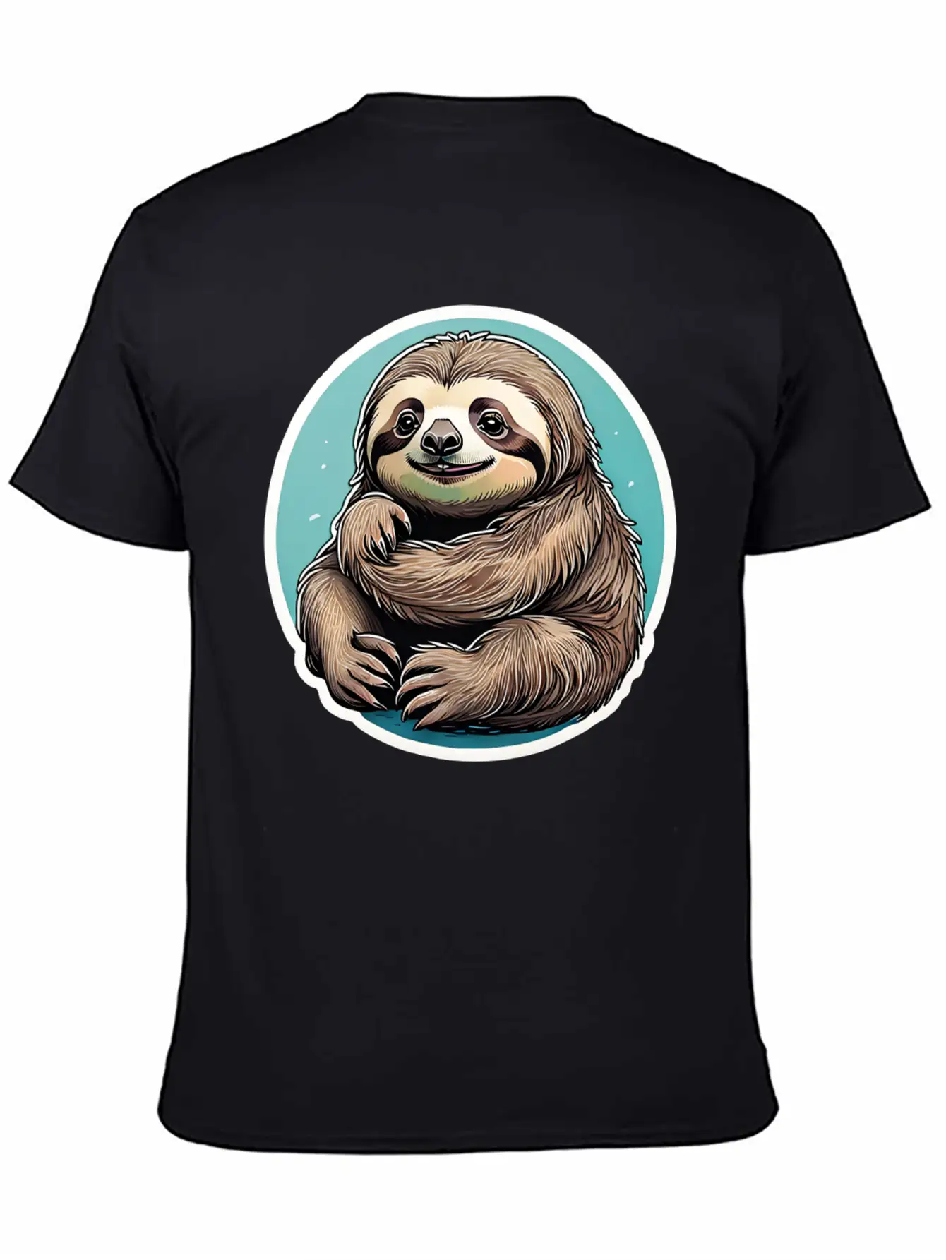 Cute Lazy Sloths Essential Cotton Tee For Daily Outfits – Unisex Style