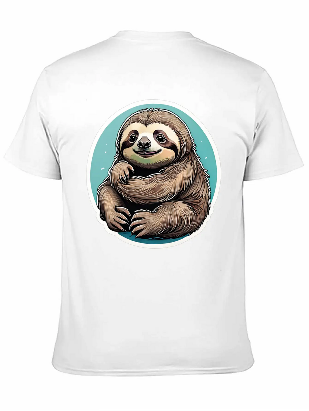 Cute Lazy Sloths Essential Cotton Tee For Daily Outfits – Unisex Style