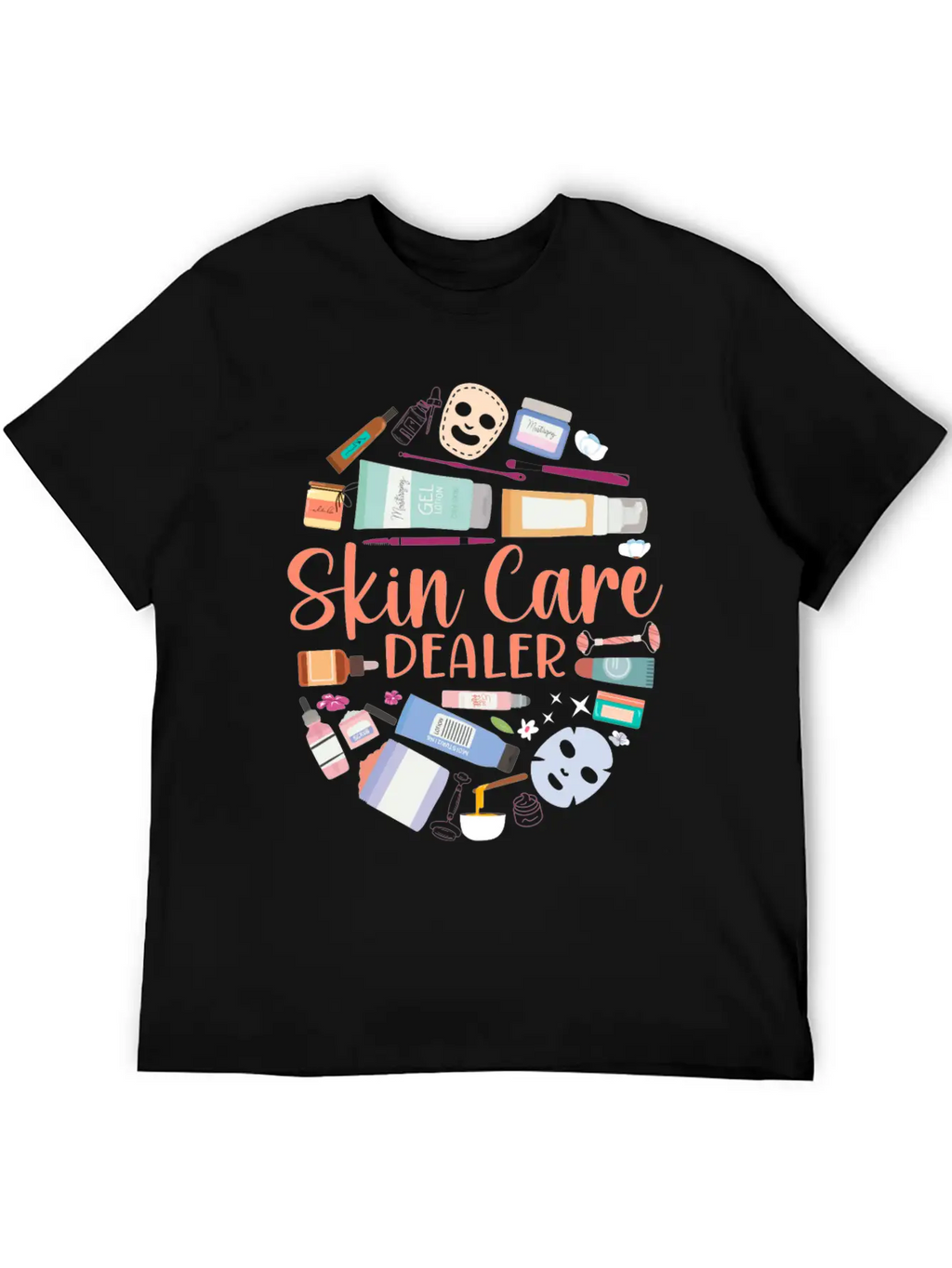 Cute Licensed Esthetician Skincare Unisex Short Sleeve Soft Cotton T-Shirt – Casual Everyday Wear