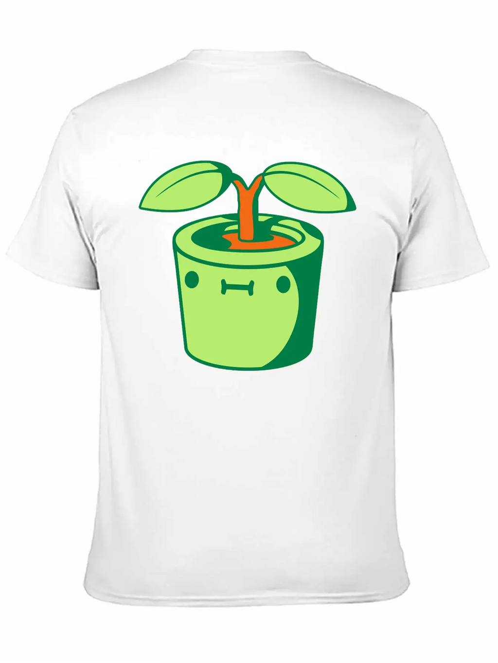 Cute Little Flowerpot Unisex Casual T-Shirt – Clean Design For Daily Comfort