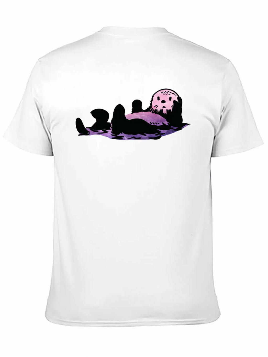 Cute Otter Aesthetics Otters Lovers Stylish Everyday T-Shirt – Unisex Basic Cotton Tee