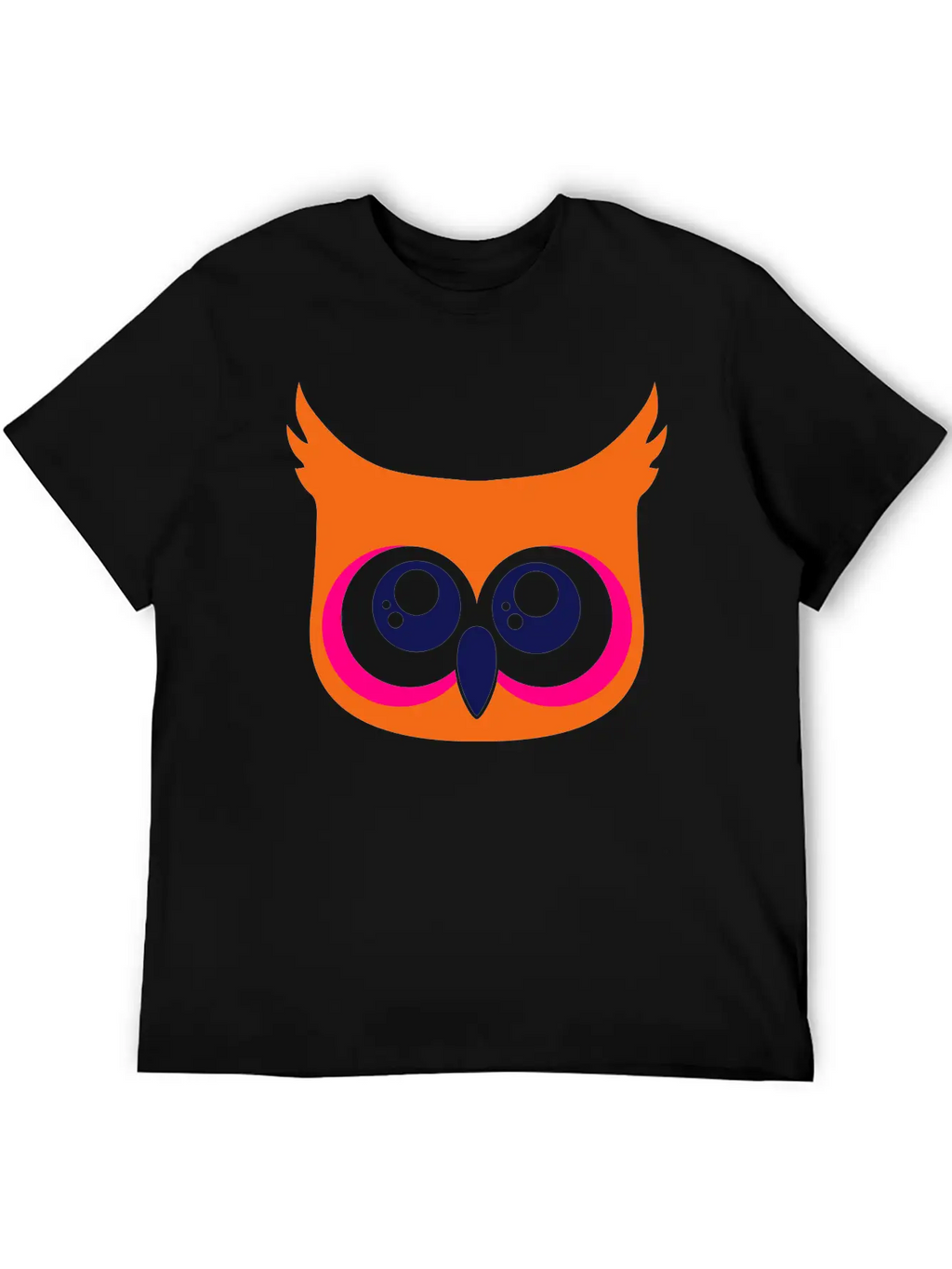 Cute Owl Breathable Soft Cotton T-Shirt – Timeless Casual Look