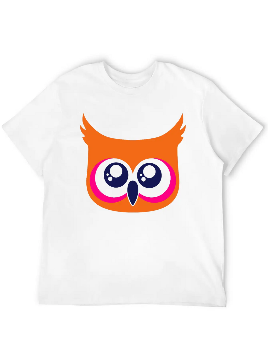 Cute Owl Breathable Soft Cotton T-Shirt – Timeless Casual Look