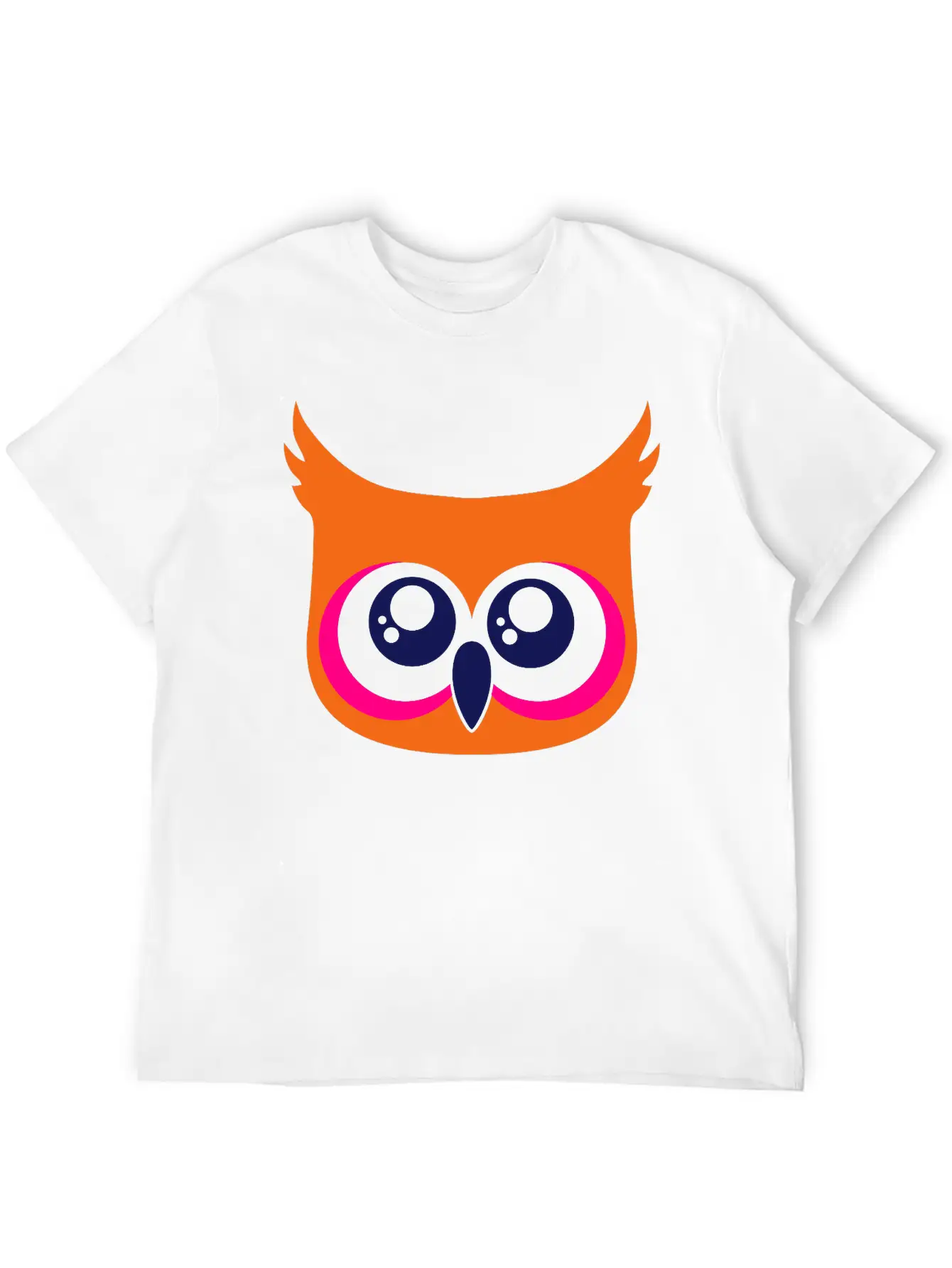 Cute Owl Breathable Soft Cotton T-Shirt – Timeless Casual Look