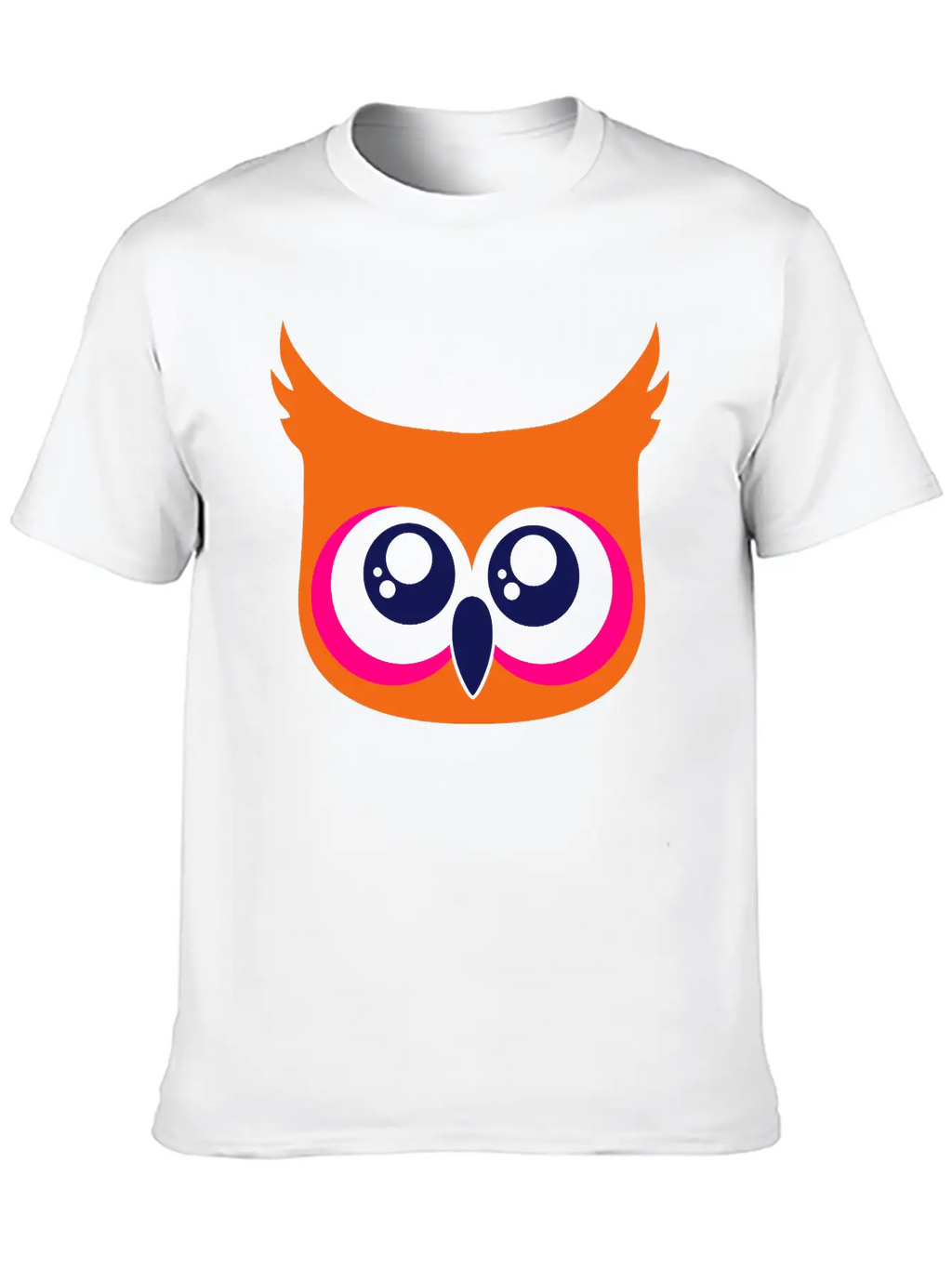 Cute Owl Breathable Soft Cotton T-Shirt – Timeless Casual Look