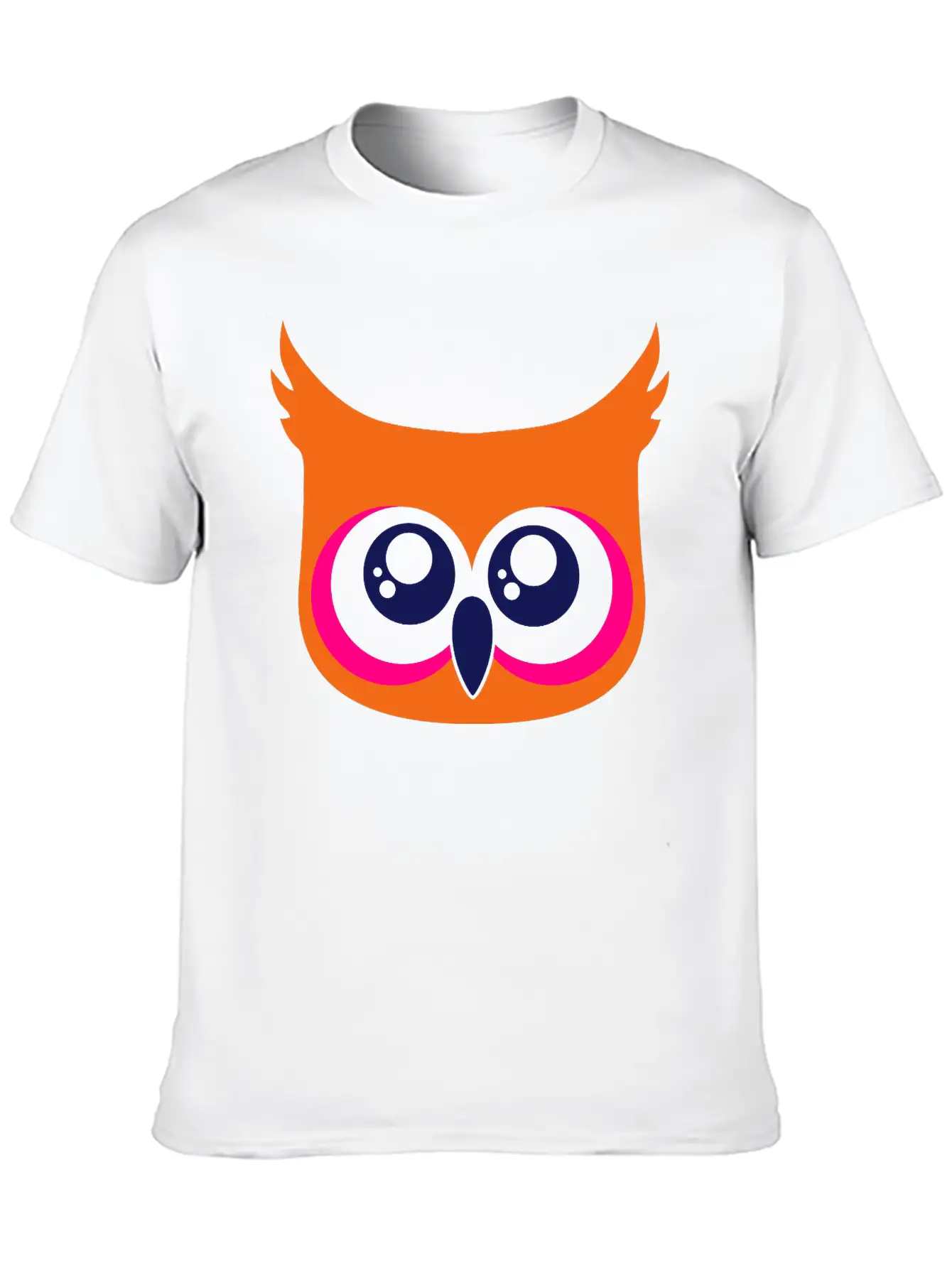 Cute Owl Breathable Soft Cotton T-Shirt – Timeless Casual Look