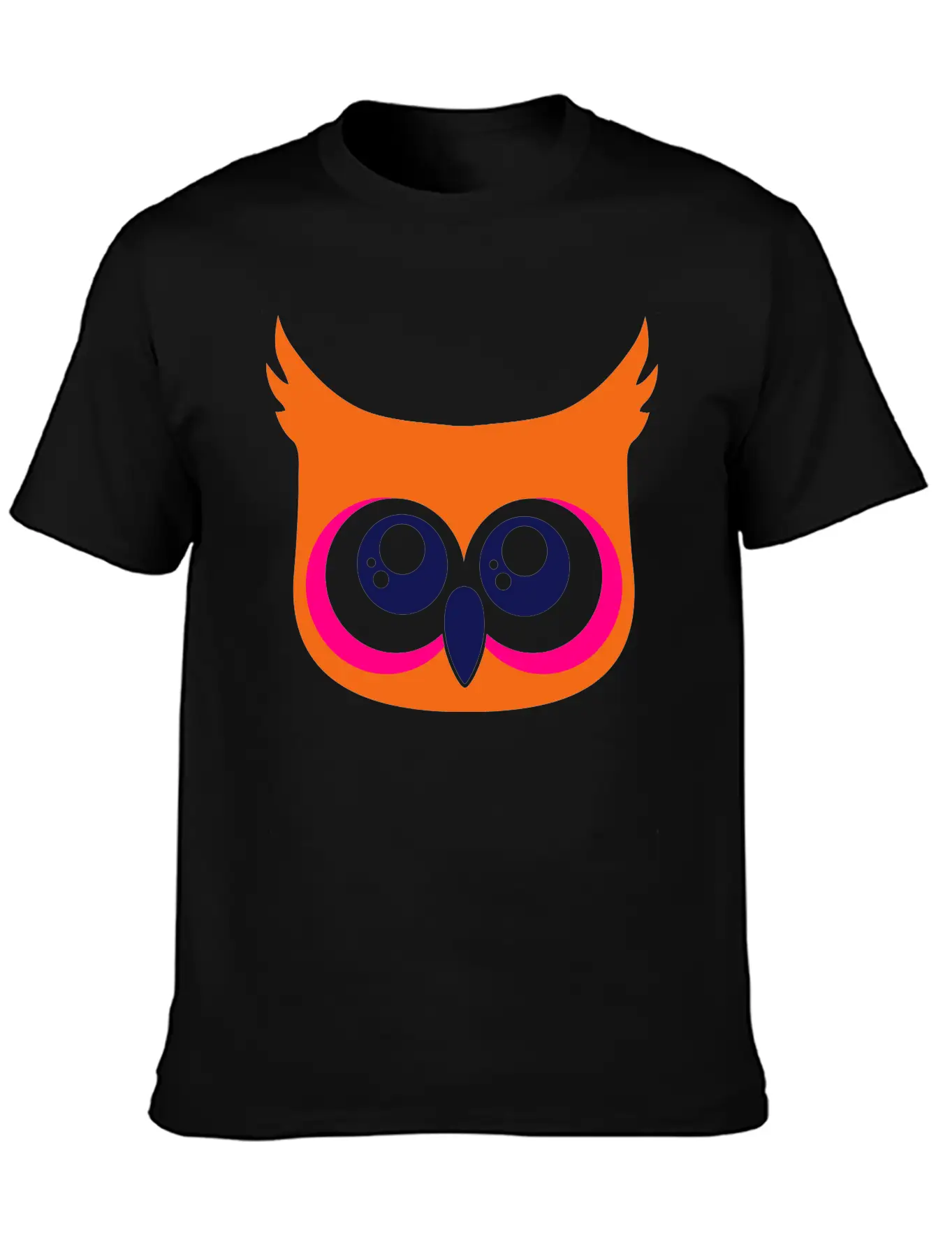 Cute Owl Breathable Soft Cotton T-Shirt – Timeless Casual Look