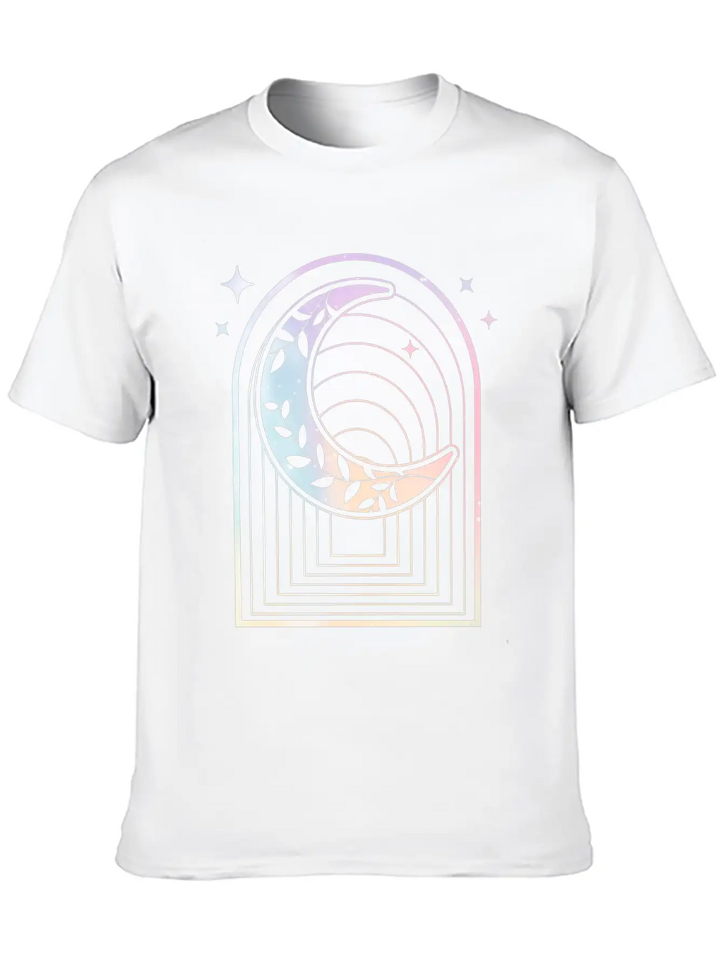 Cute Pastel Goth Moon Kawaii Unisex Casual T-Shirt – Clean Design For Daily Comfort