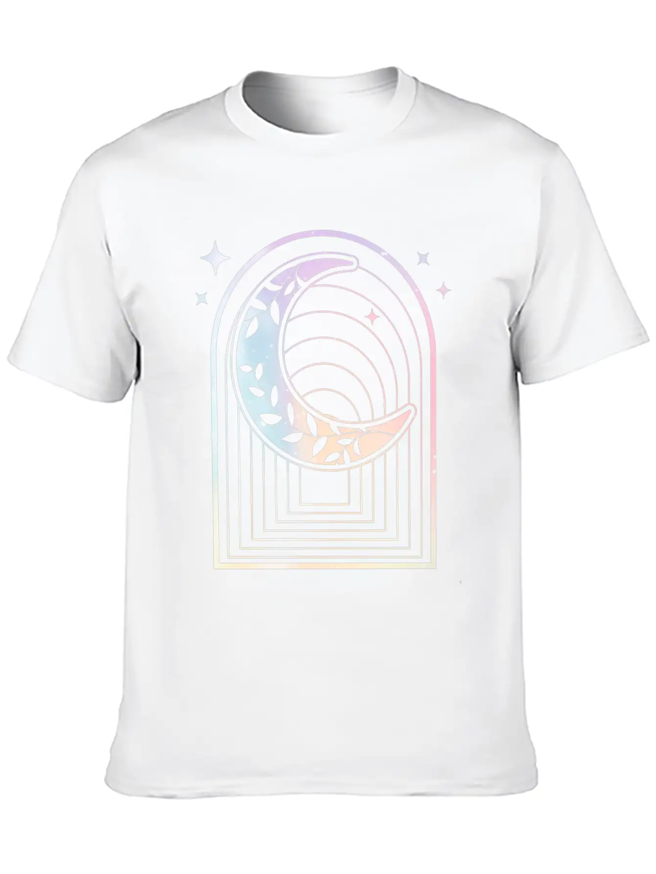 Cute Pastel Goth Moon Kawaii Unisex Casual T-Shirt – Clean Design For Daily Comfort