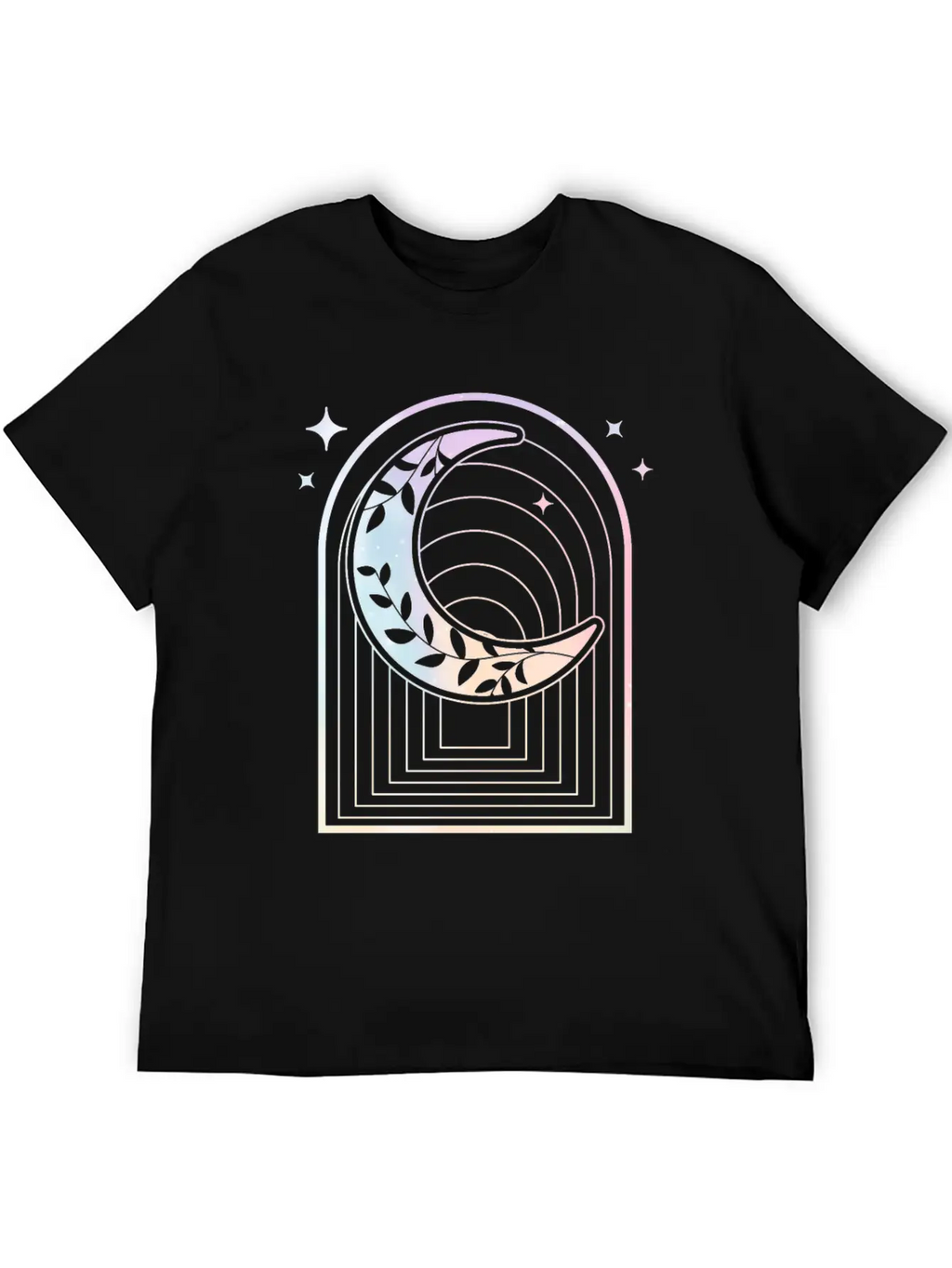 Cute Pastel Goth Moon Kawaii Unisex Casual T-Shirt – Clean Design For Daily Comfort