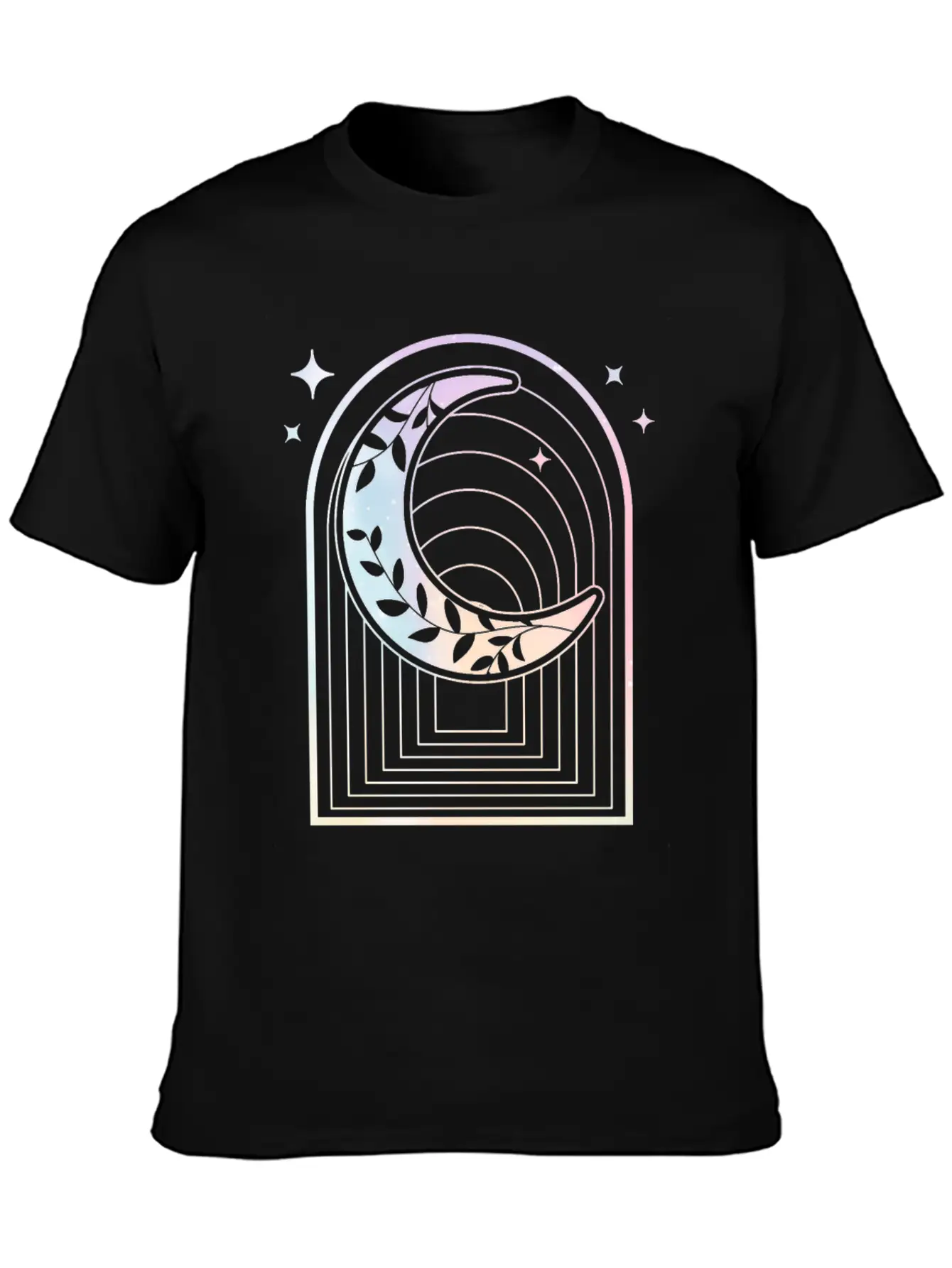 Cute Pastel Goth Moon Kawaii Unisex Casual T-Shirt – Clean Design For Daily Comfort