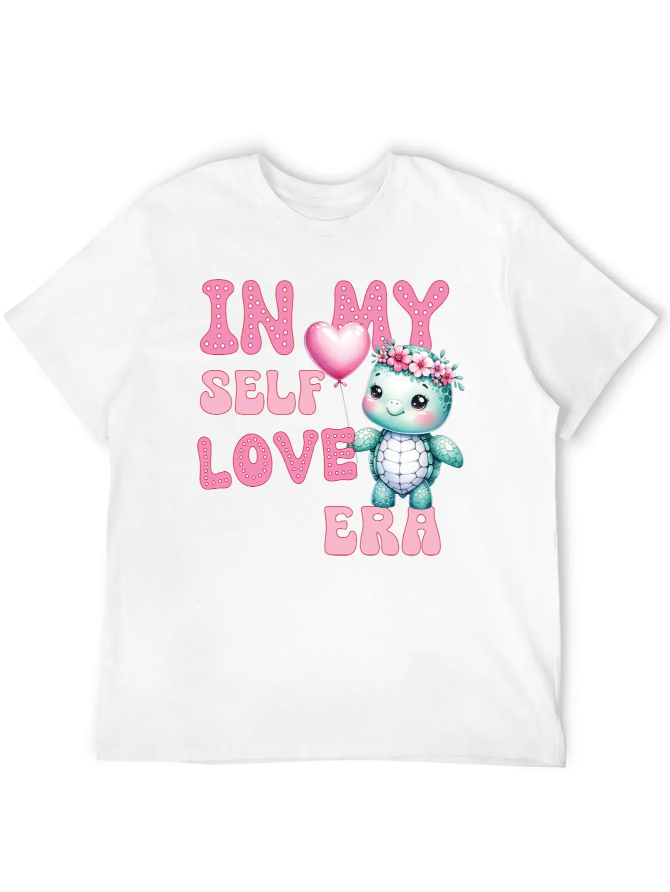 Cute Valentine's Day Turtle - In My Self Love Classic Fit Graphic Tee For Daily Comfort – Unisex Cotton Shirt