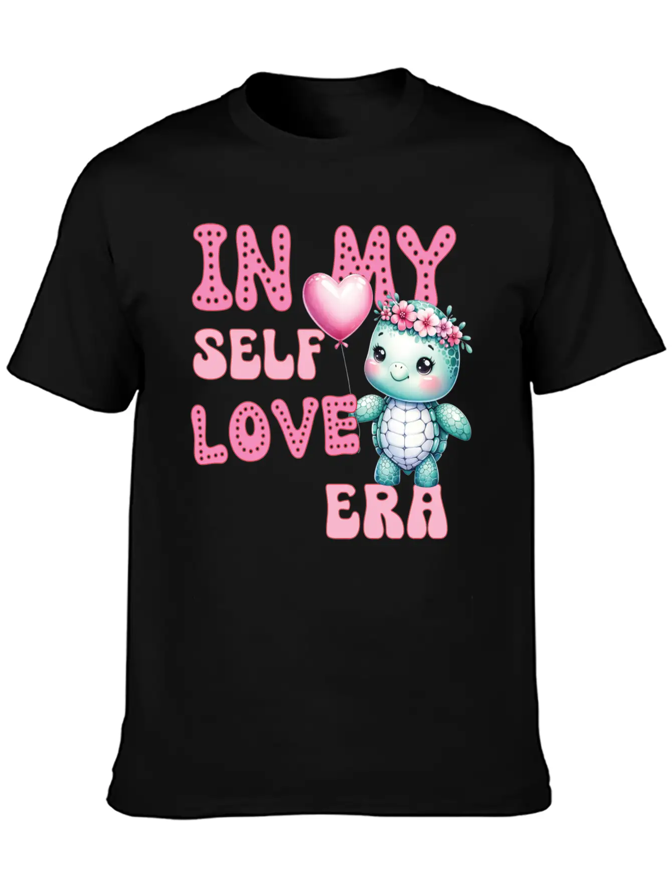 Cute Valentine's Day Turtle - In My Self Love Classic Fit Graphic Tee For Daily Comfort – Unisex Cotton Shirt