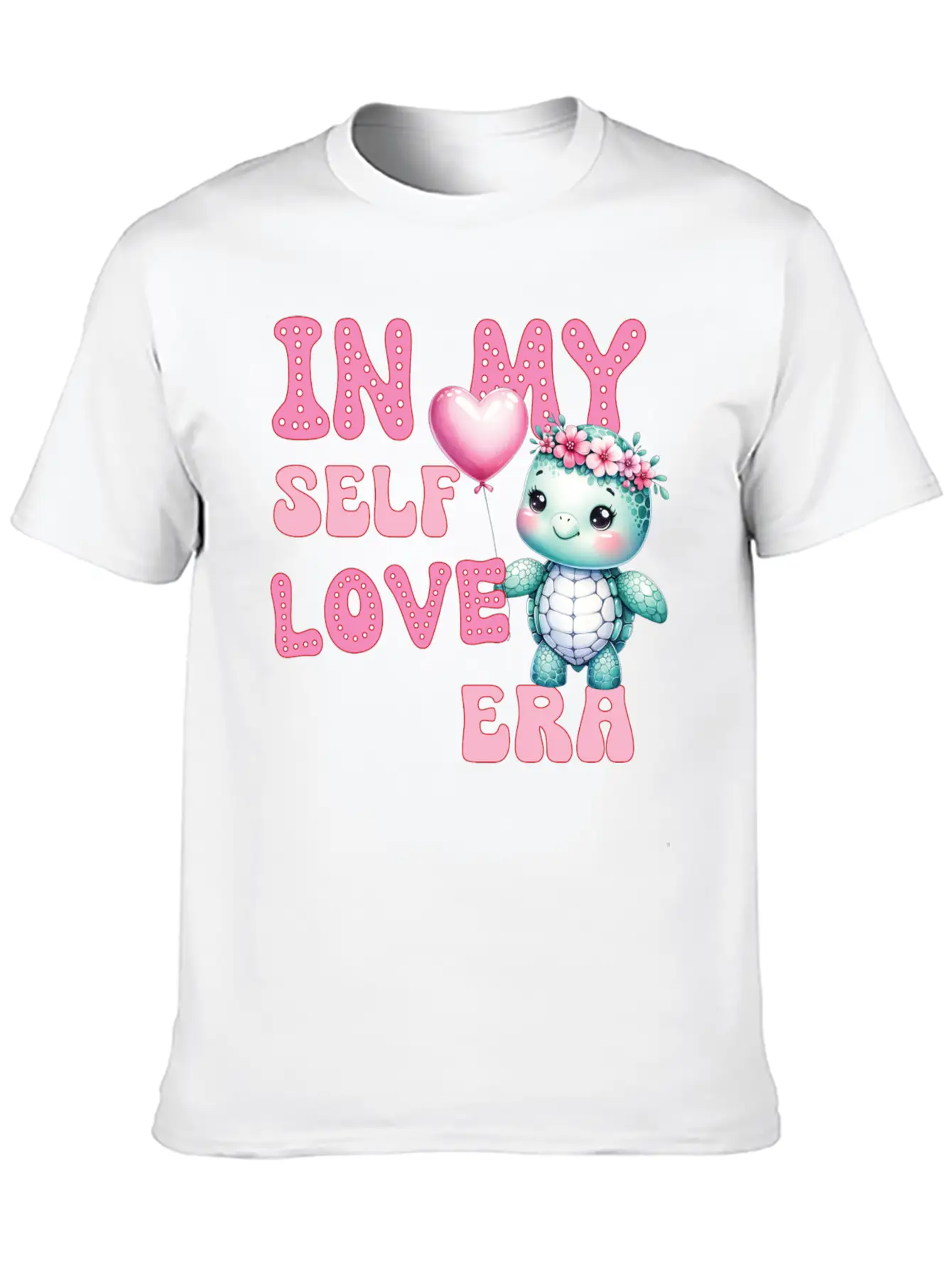 Cute Valentine's Day Turtle - In My Self Love Classic Fit Graphic Tee For Daily Comfort – Unisex Cotton Shirt
