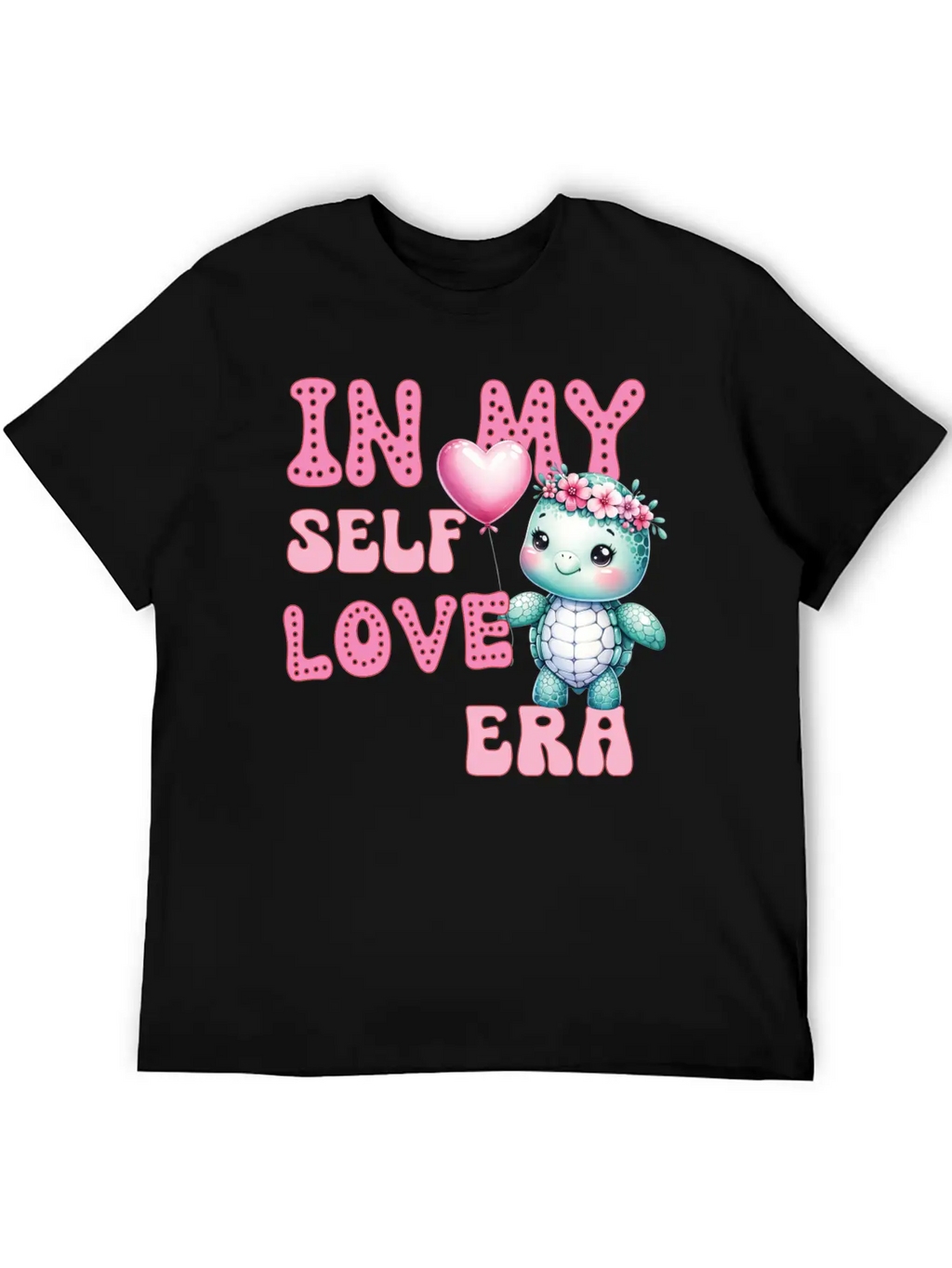 Cute Valentine's Day Turtle - In My Self Love Classic Fit Graphic Tee For Daily Comfort – Unisex Cotton Shirt