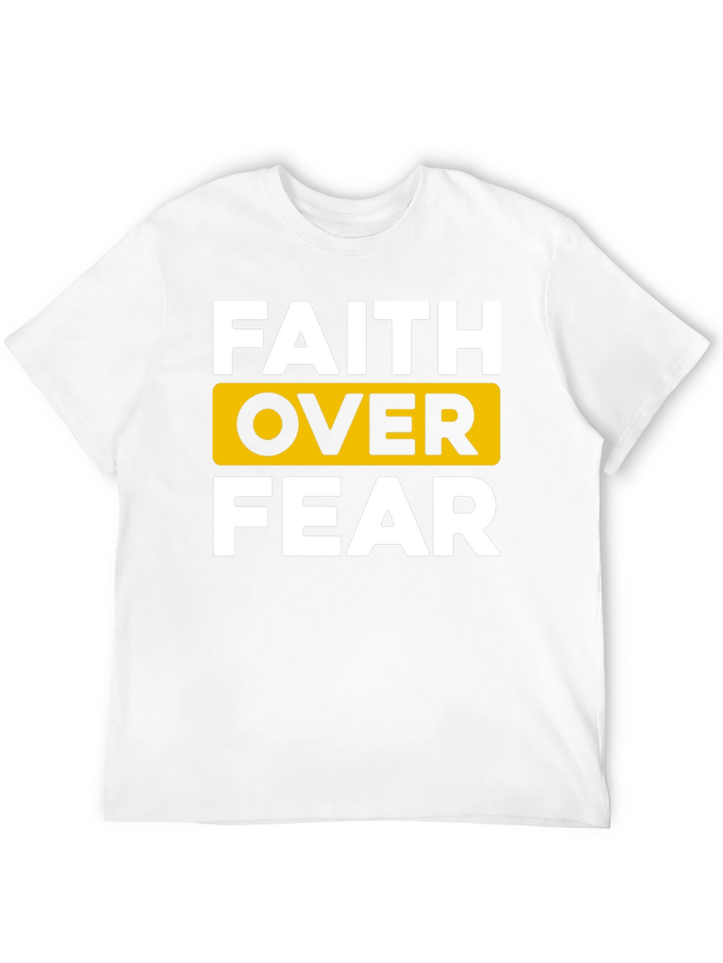 Faith Over Fear Graphic Tee - Black
